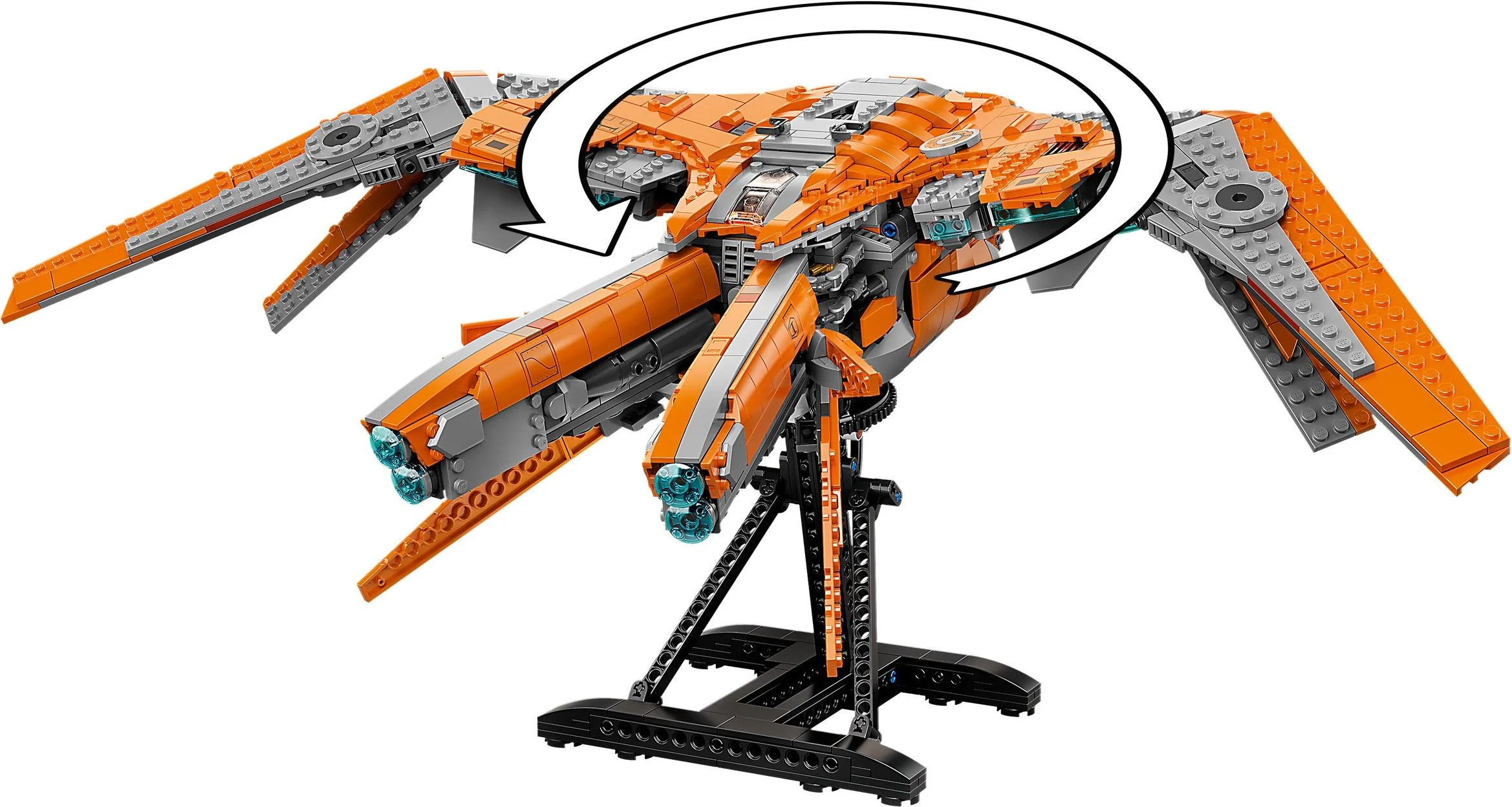 Marvel Cosmic Odyssey: Guardians of the Galaxy Spacecraft 60092 image 9