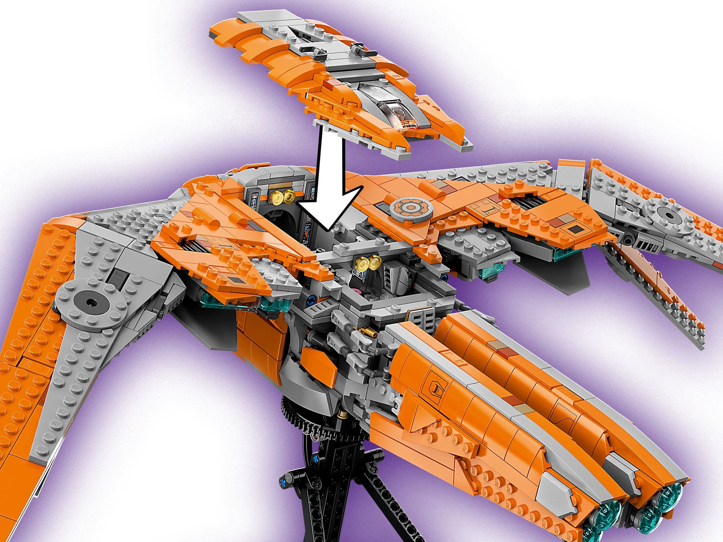 Marvel Cosmic Odyssey: Guardians of the Galaxy Spacecraft 60092 image 10