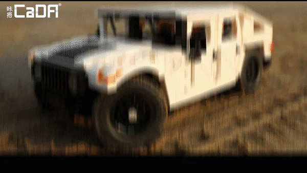 Haval H9 Off-road Vehicle 1:12 咔搭 CaDA/双鹰 DoubleE C61027 image 4