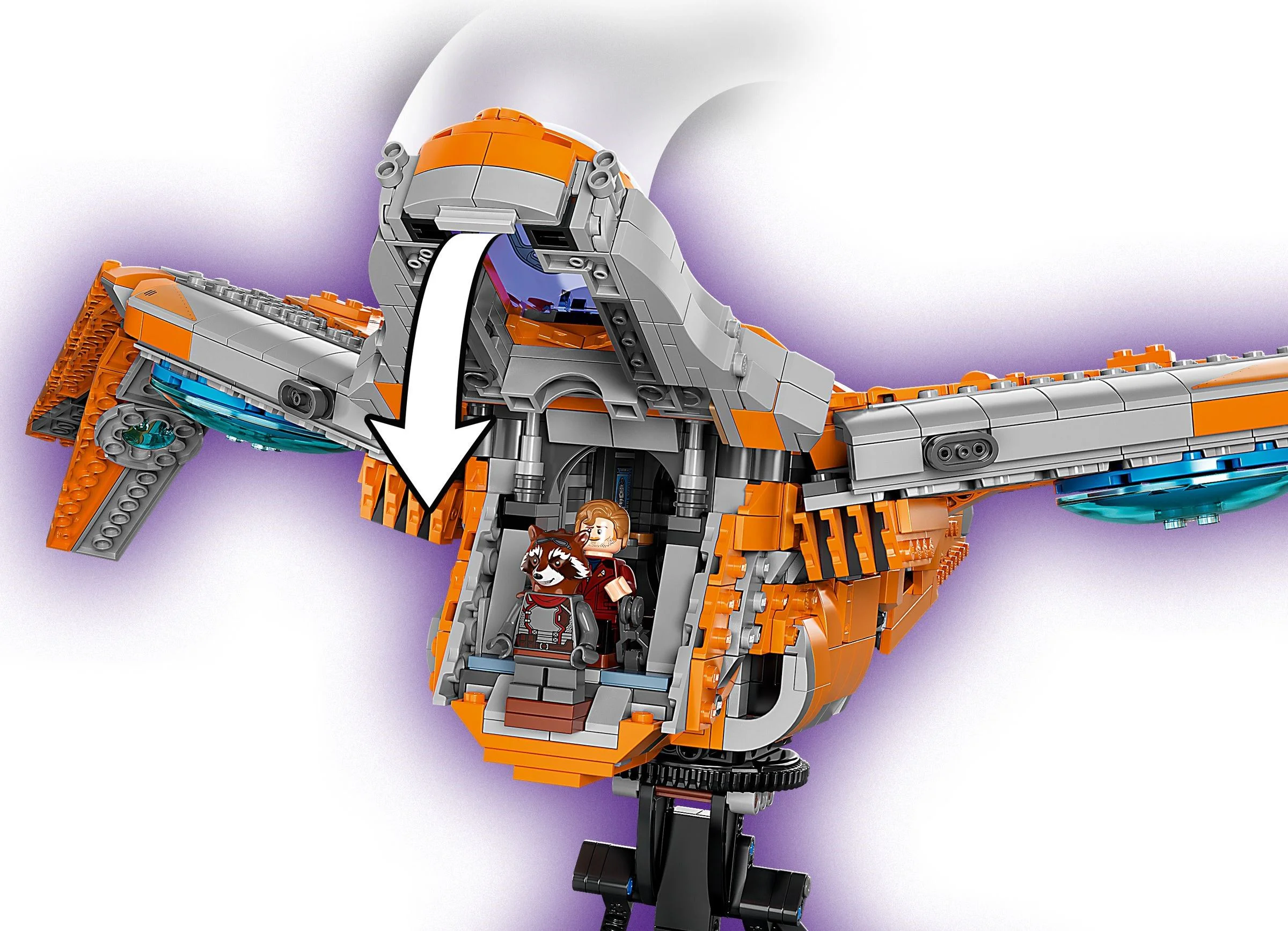 Marvel Cosmic Odyssey: Guardians of the Galaxy Spacecraft 60092 image 11
