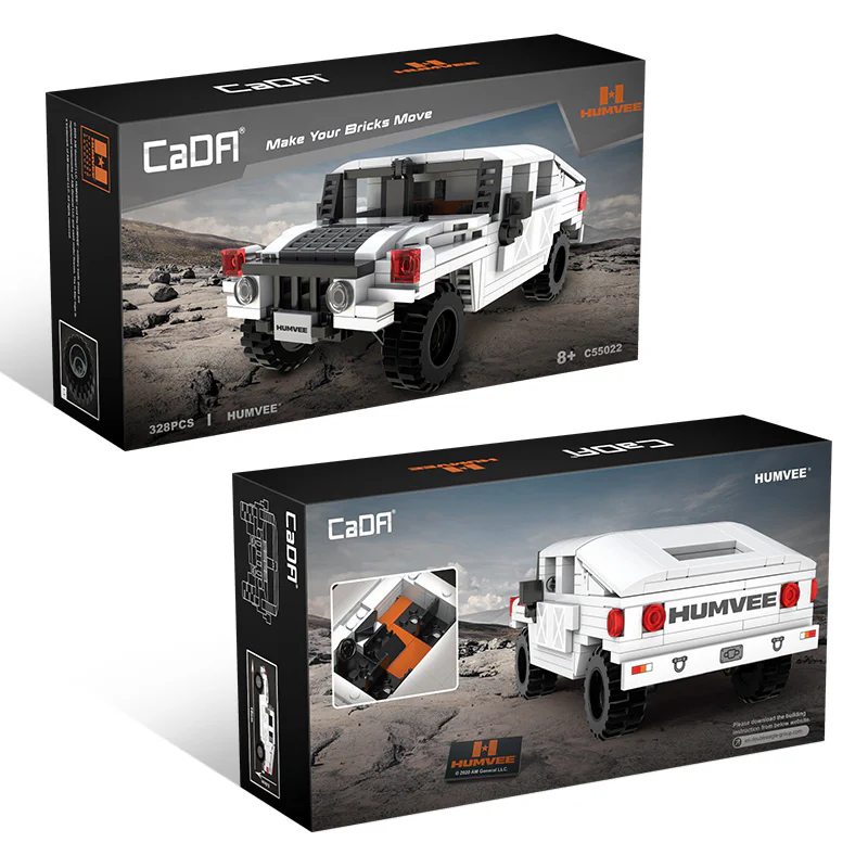 Hummer 1:24 咔搭 CaDA/双鹰 DoubleE C55022 image 13