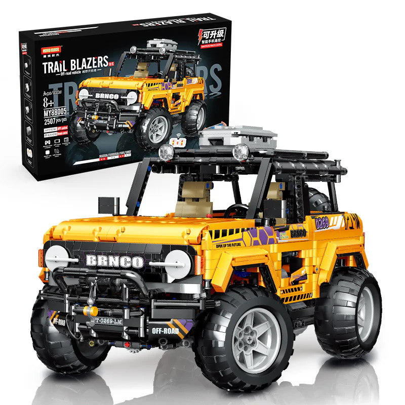 WILD RYDERS, TOUGH SUV 1:8 魔域积木 MOYUBLOCK MY88005 image 1