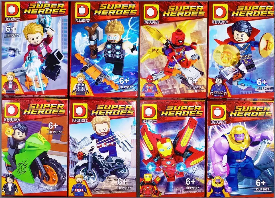 The Avengers' Union, Manchuria 8 哆乐品DLP/D牌积木 DLP9077