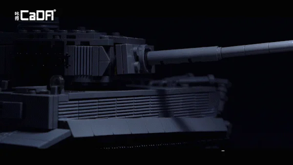 Tiger tank 1:35 咔搭 CaDA/双鹰 DoubleE C61071 image 1