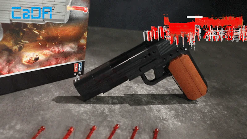 COLT M1911 45ACP SEMI-AUTOMATIC PISTOL 咔搭 CaDA/双鹰 DoubleE C81012 image 1