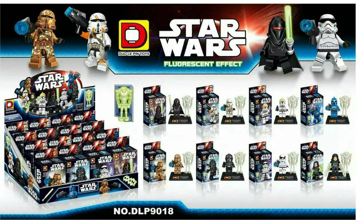 Star Wars Episode VIII: The Last Jedi 哆乐品DLP/D牌积木 DLP9018
