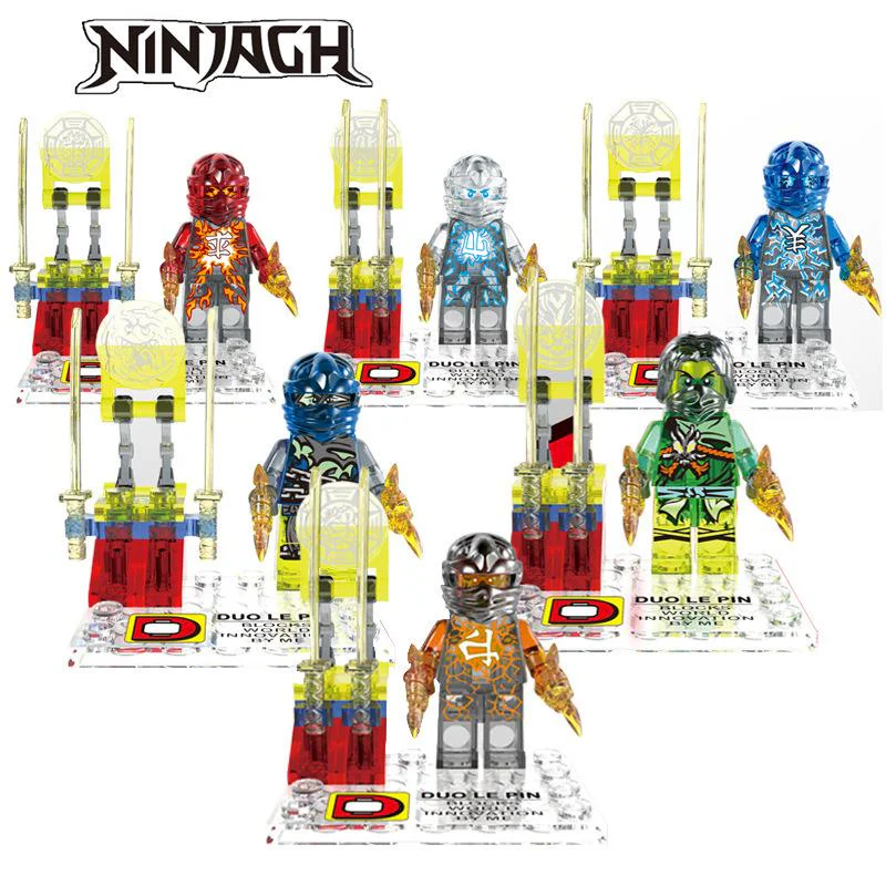 Crystal Miracle Ninja 哆乐品DLP/D牌积木 DLP9010