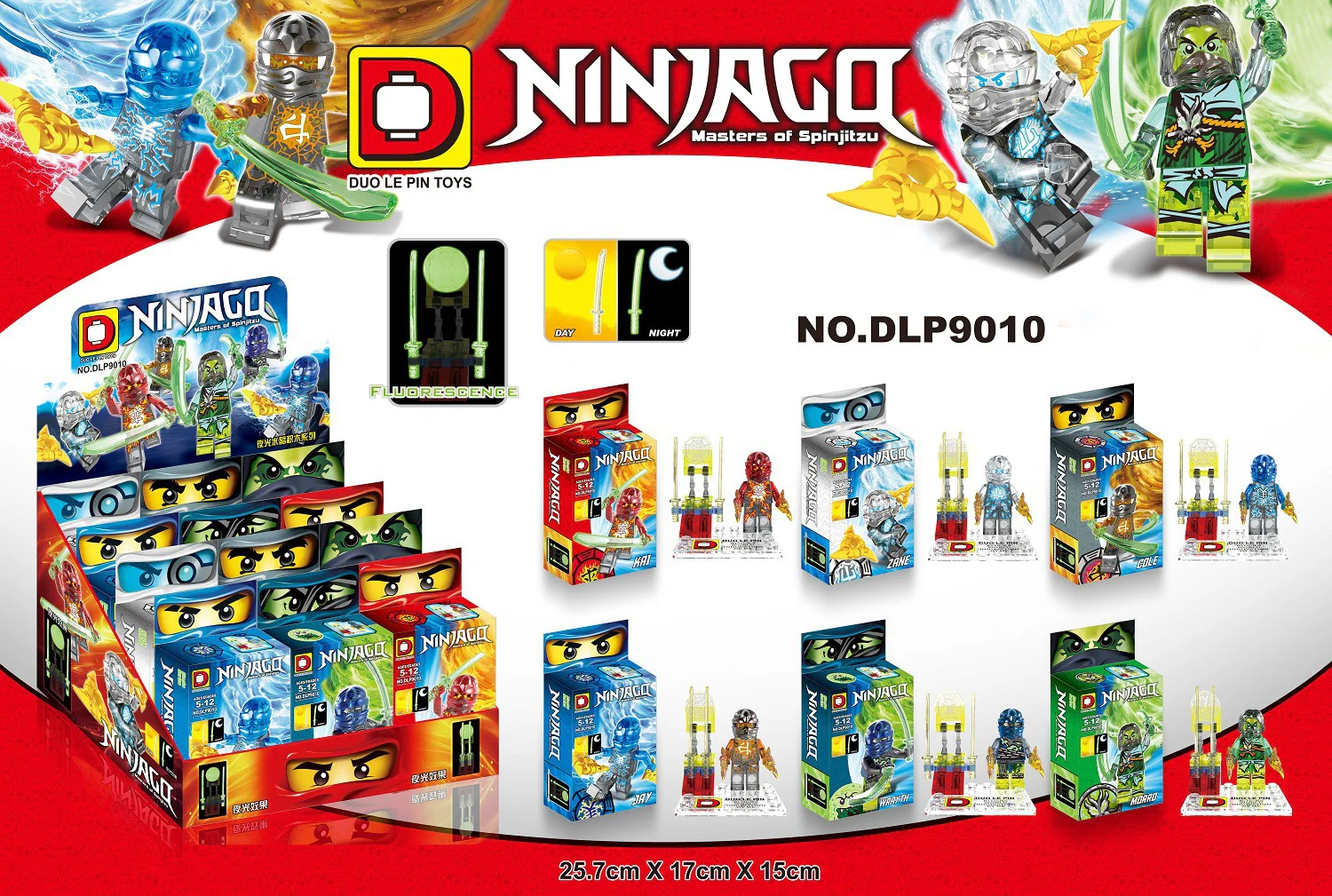 Crystal Miracle Ninja 哆乐品DLP/D牌积木 DLP9010 image 1