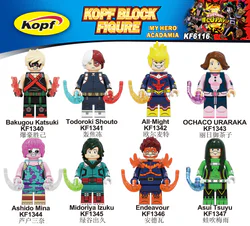 Here is the translation:

Here is Hero Course with 8 options: My Hero Academia