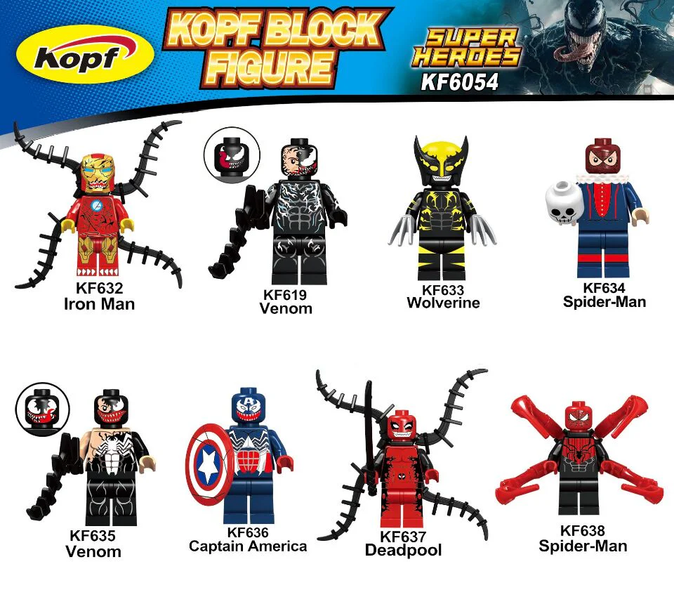 Boy Wonder 8 models: Superhero 科峰Kopf KF634