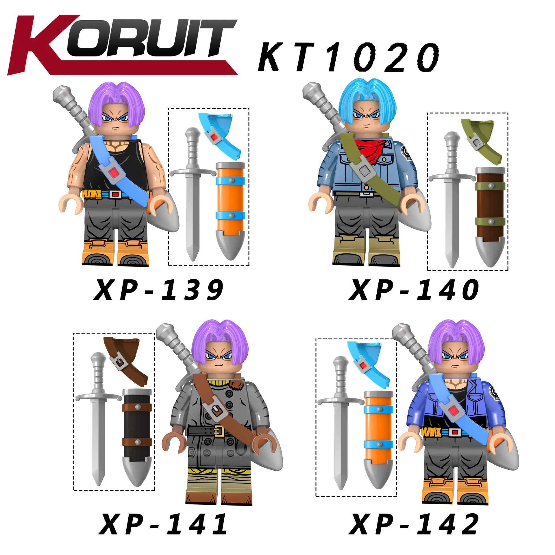 Humanoid 4 models: Tranexus 科睿KORUIT KT1020