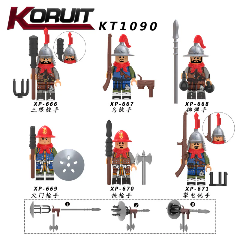 Six Types of Human: The Great Ming Godly Army 科睿KORUIT XP-667