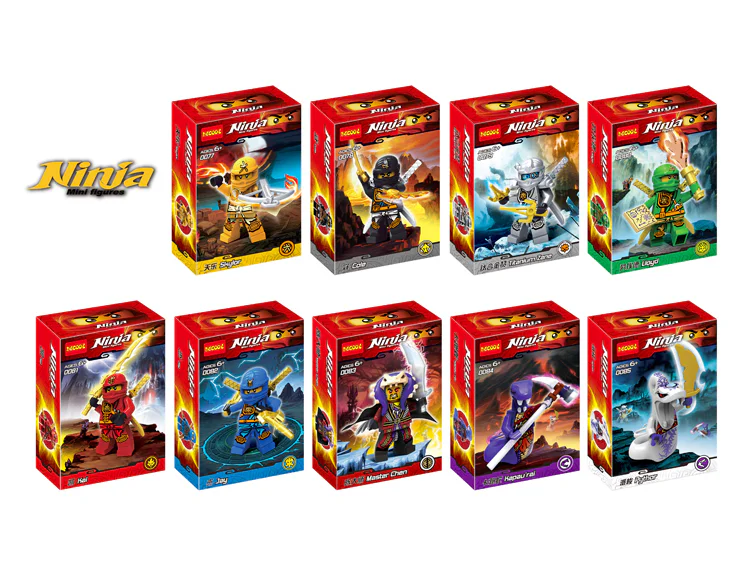 Shadow Ninja Dolls 9 Variants 0081