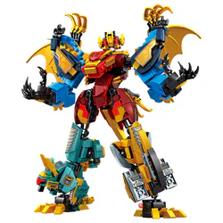 Dinosaur World: Golden Wing Mecha 4-COMBINATION SET