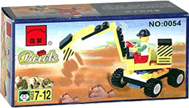 Heavy-duty excavator. 启蒙 QMAN/ENLIGHTEN/Keeppley 0054