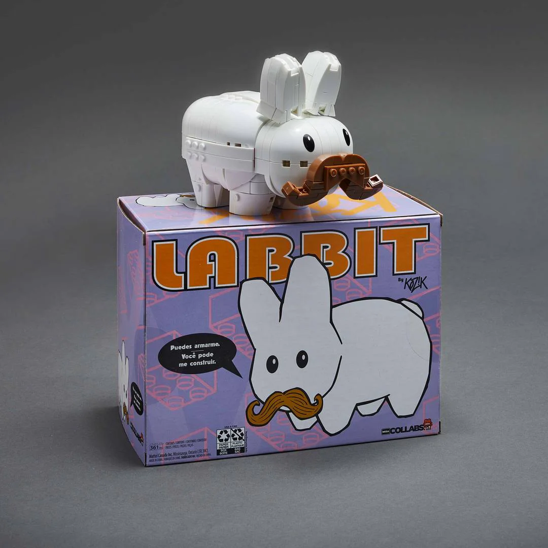 Limited Edition MEGA Collaboration Labbit by Kozik 美家宝/美高 MegaBloks 【未知】 image 1