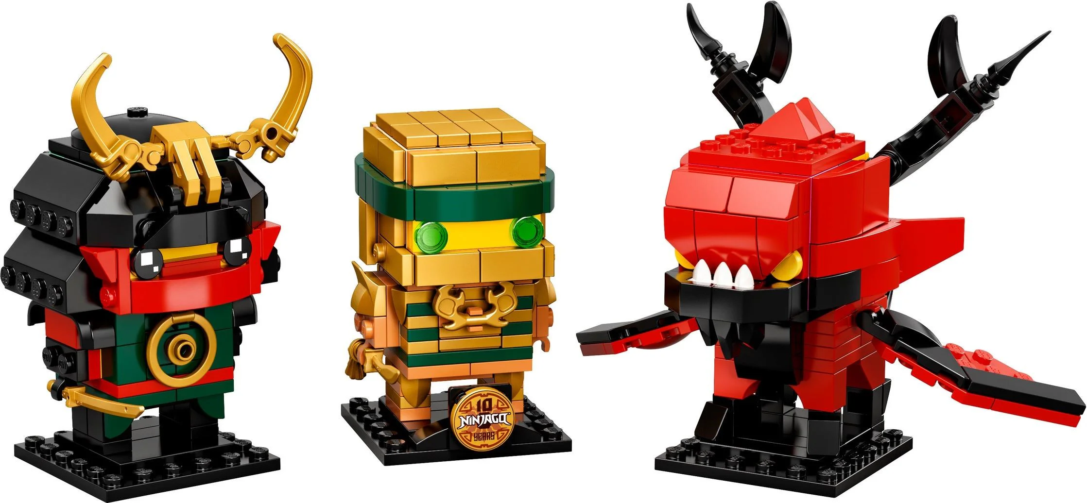 The 10th anniversary of the ninja 乐高 LEGO 40490