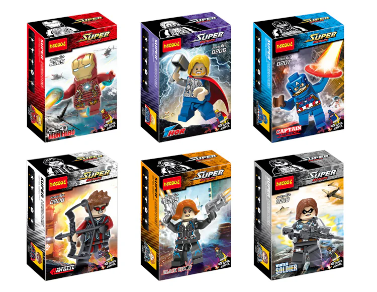 The Avengers: Age of Ultron - 6 Characters 0209