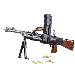 Electric re-launching machine gun: Brun light machine gun