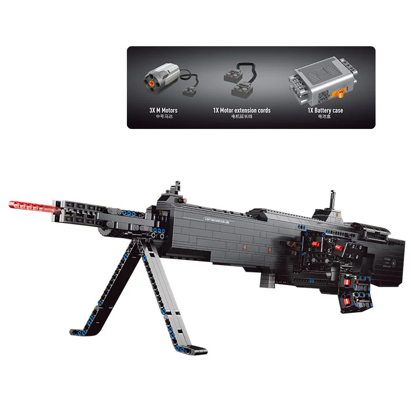M249 LIGHT MACHINE GUN 悦创 HAPPYBUILD/信宇科技 PG-15003 image 2