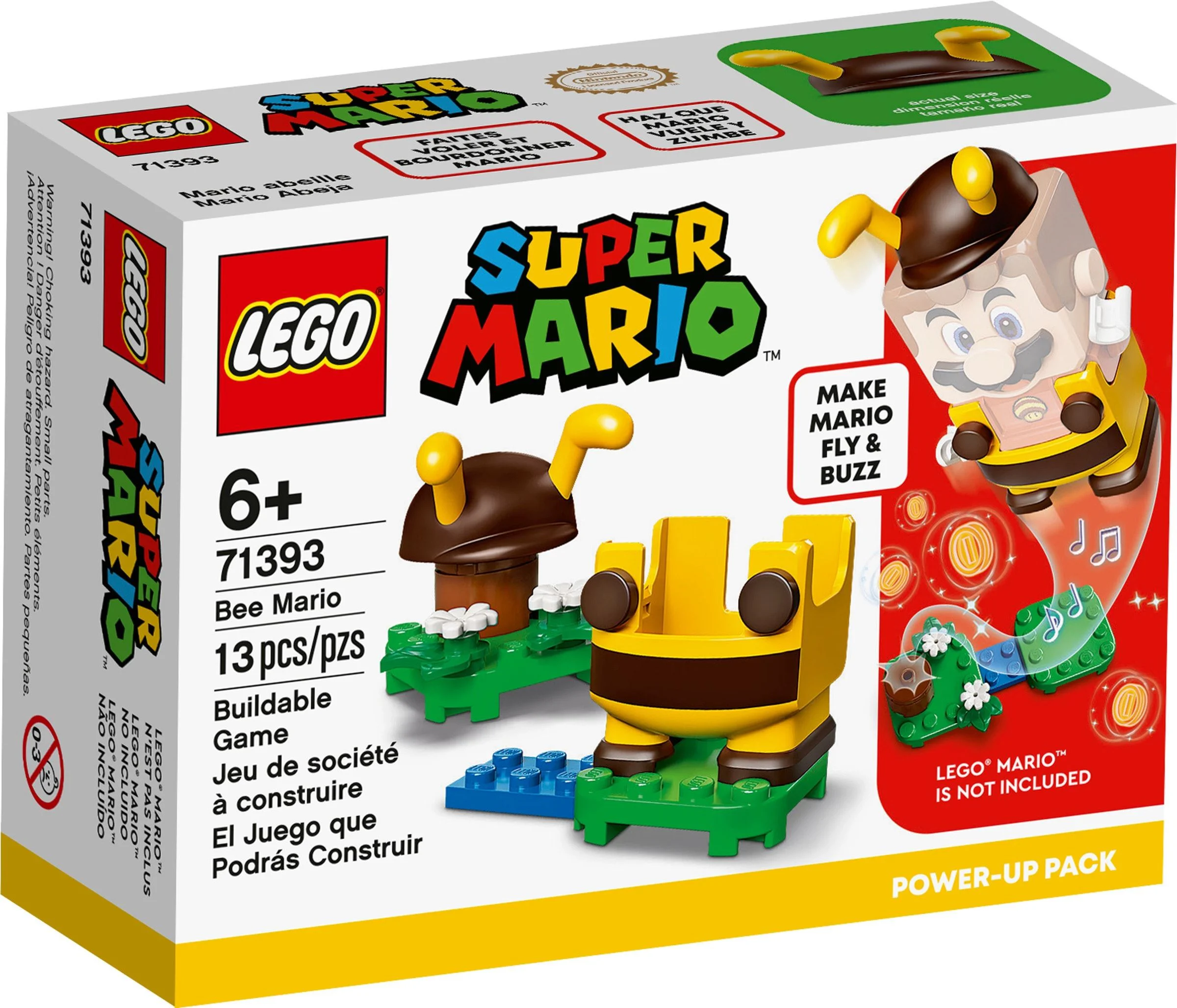 Super Mario: Bee Mario Enhancement Package 乐高 LEGO 71393 image 1
