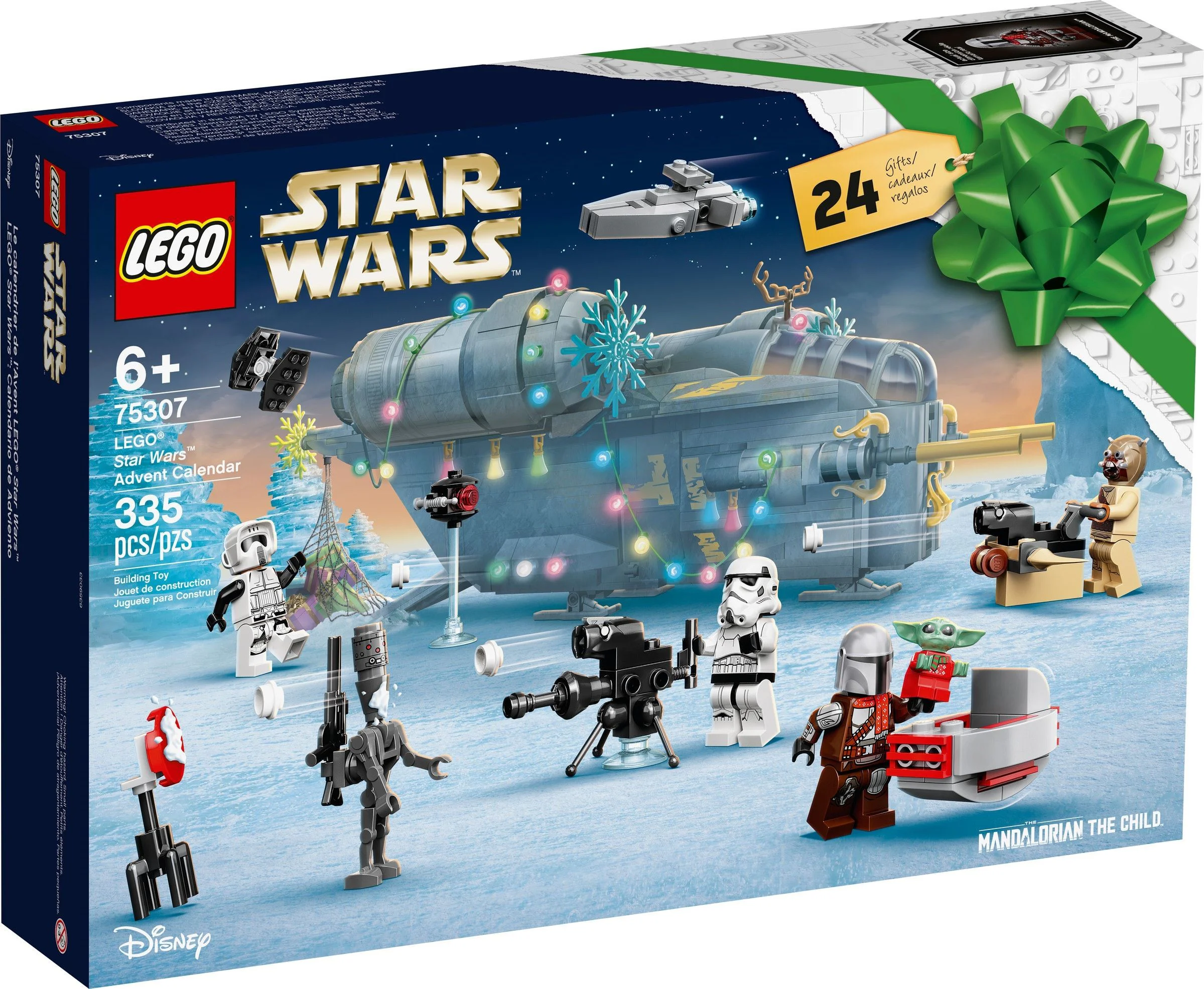 Star Wars Christmas Last Calendar 2021 乐高 LEGO 75307
