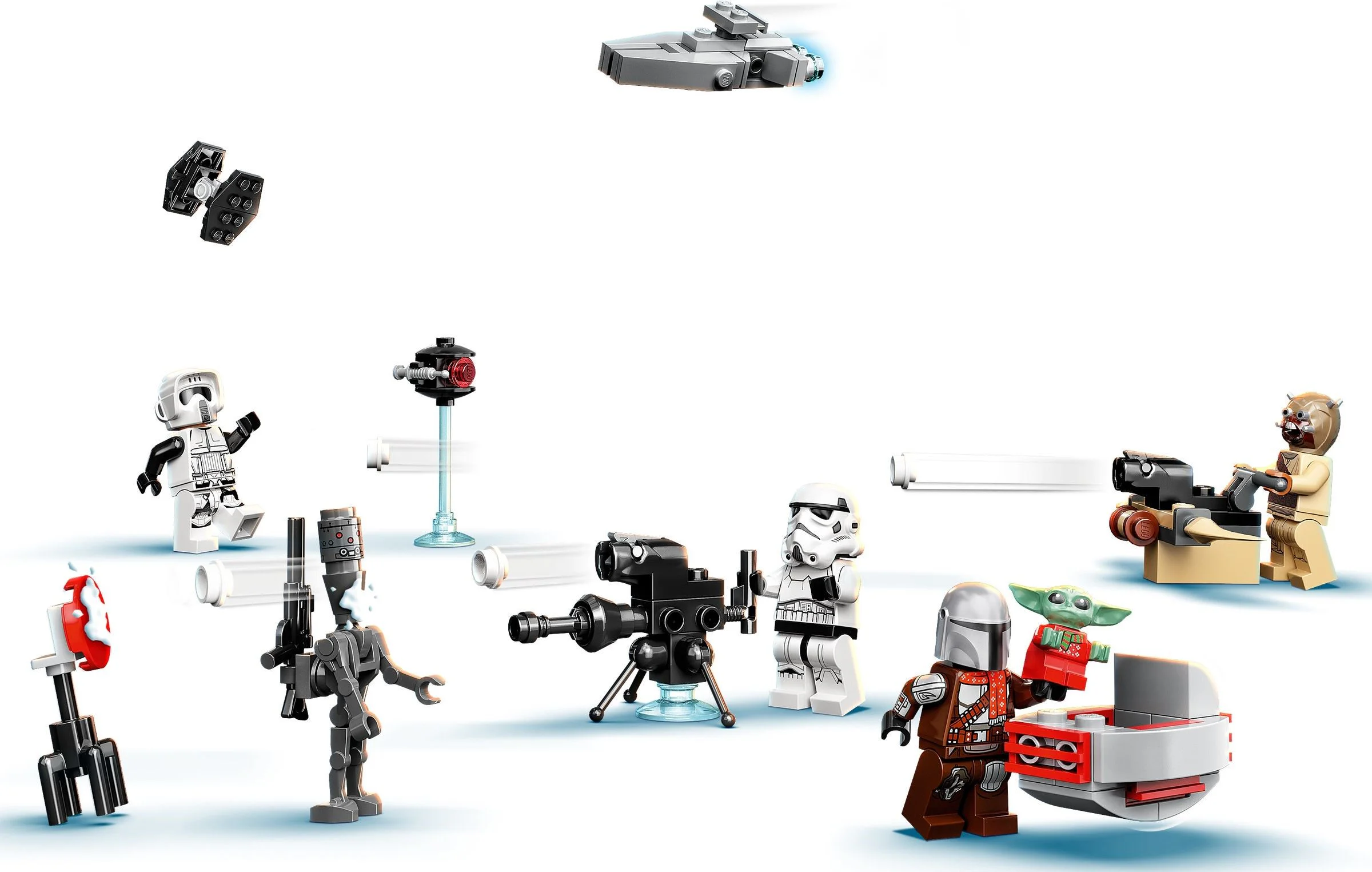 Star Wars Christmas Last Calendar 2021 乐高 LEGO 75307 image 3
