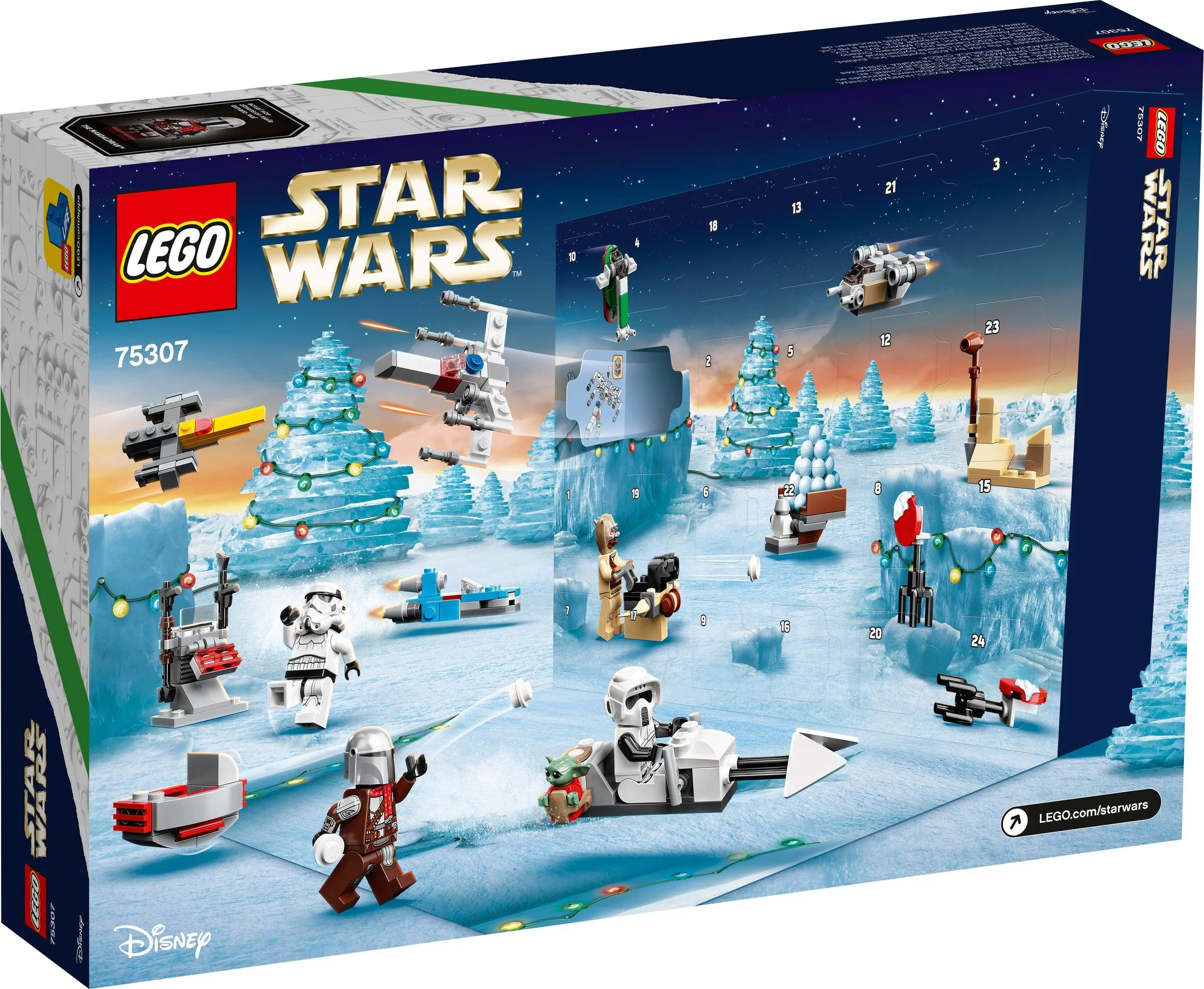 Star Wars Christmas Last Calendar 2021 乐高 LEGO 75307 image 5