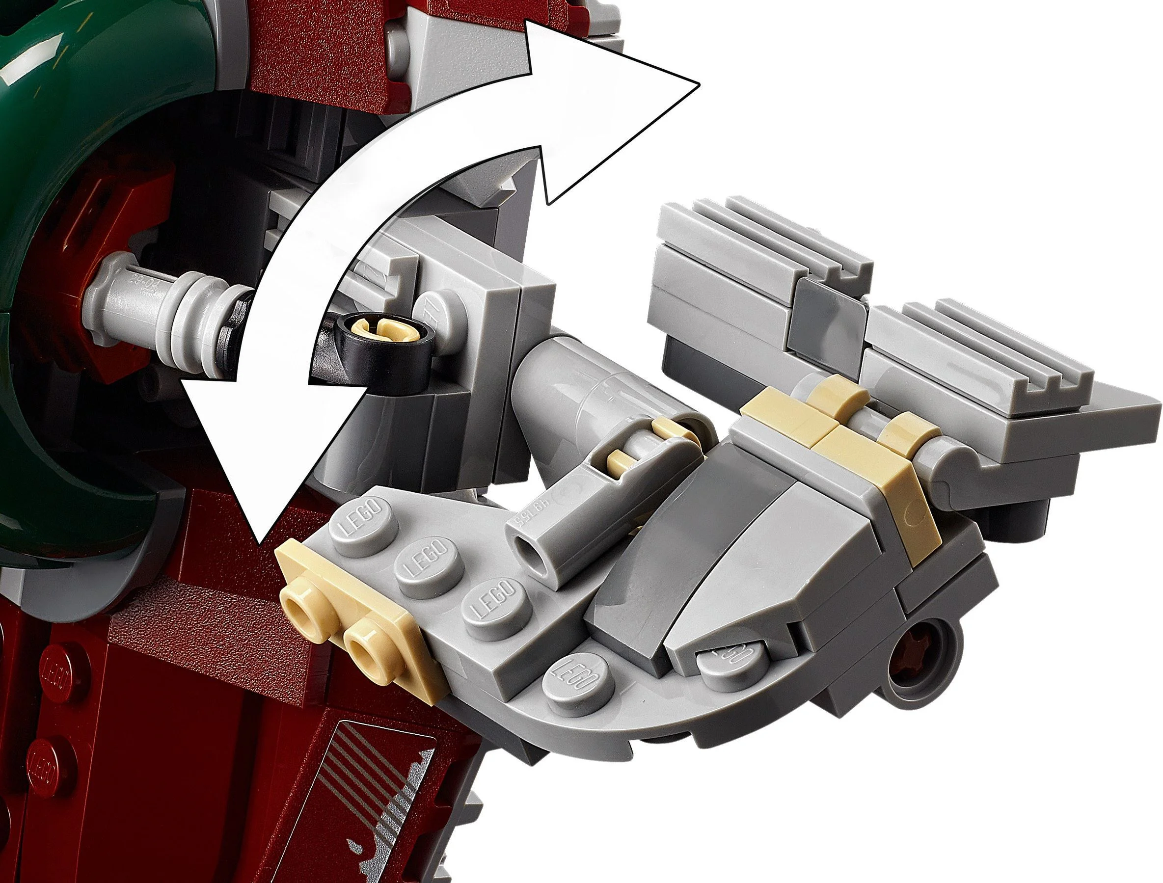 Boba Fett's Starship 乐高 LEGO 75312 image 15