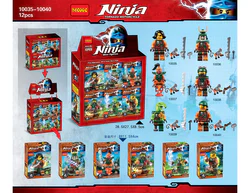 Pirate Ninja Men: 6 Types