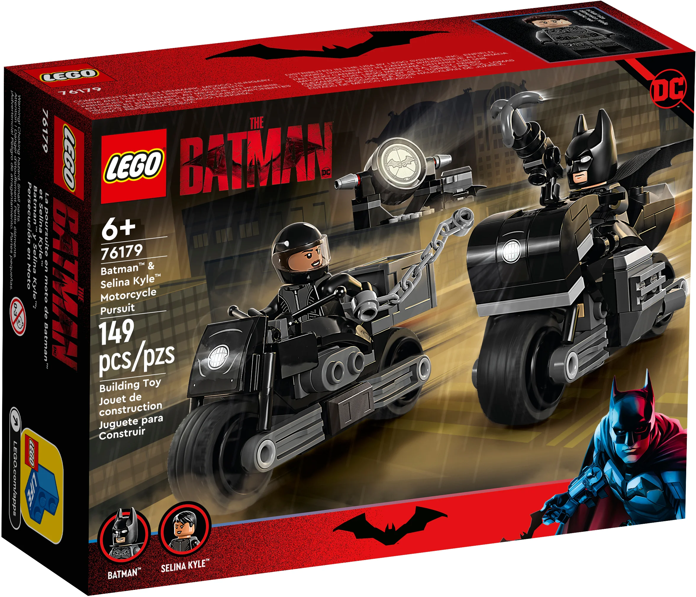 DC SUPERHERO: BAT BIKE CHASE 乐高 LEGO 76179 image 1