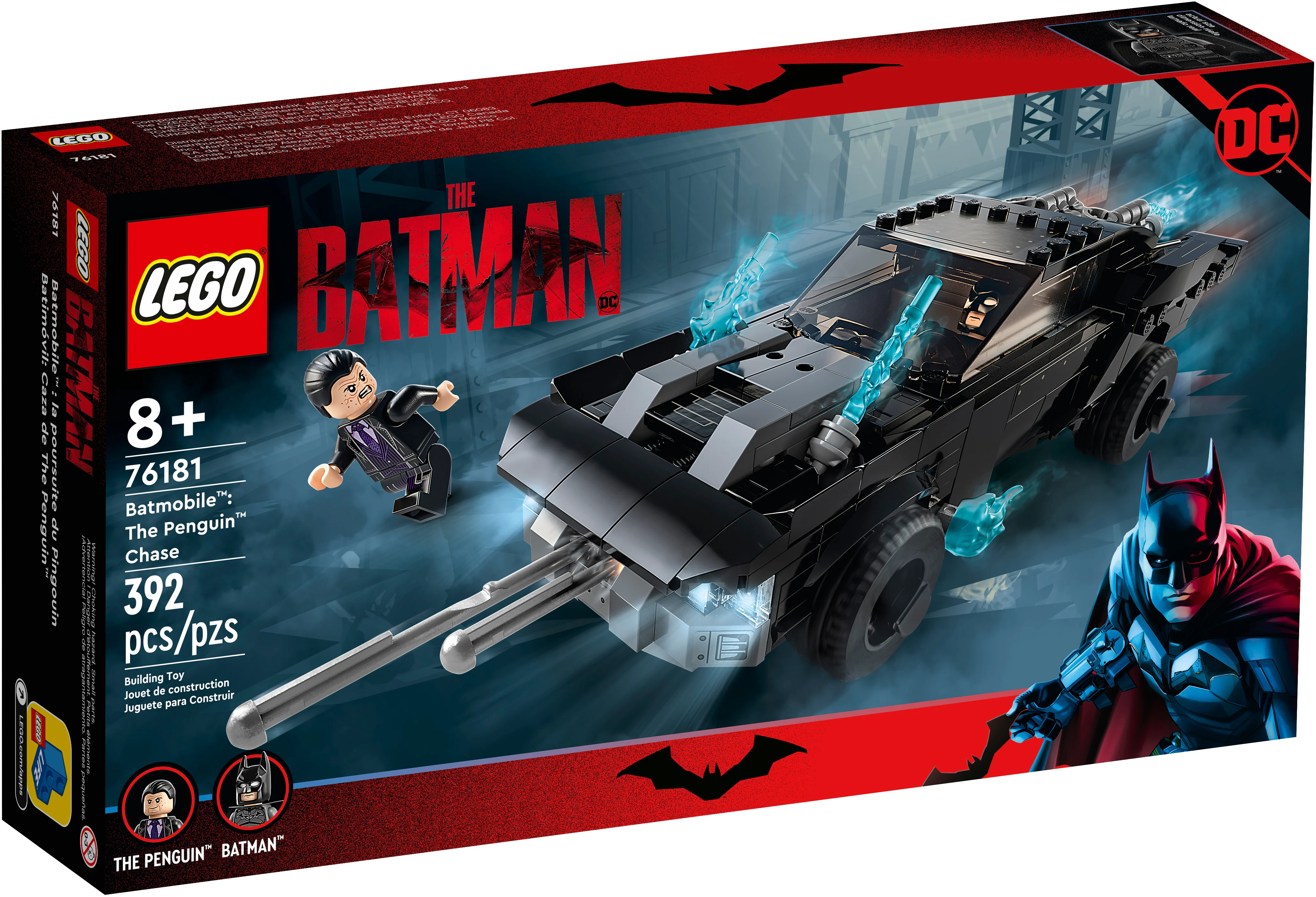 DC SUPERHERO: BAT CAR 乐高 LEGO 76181 image 1