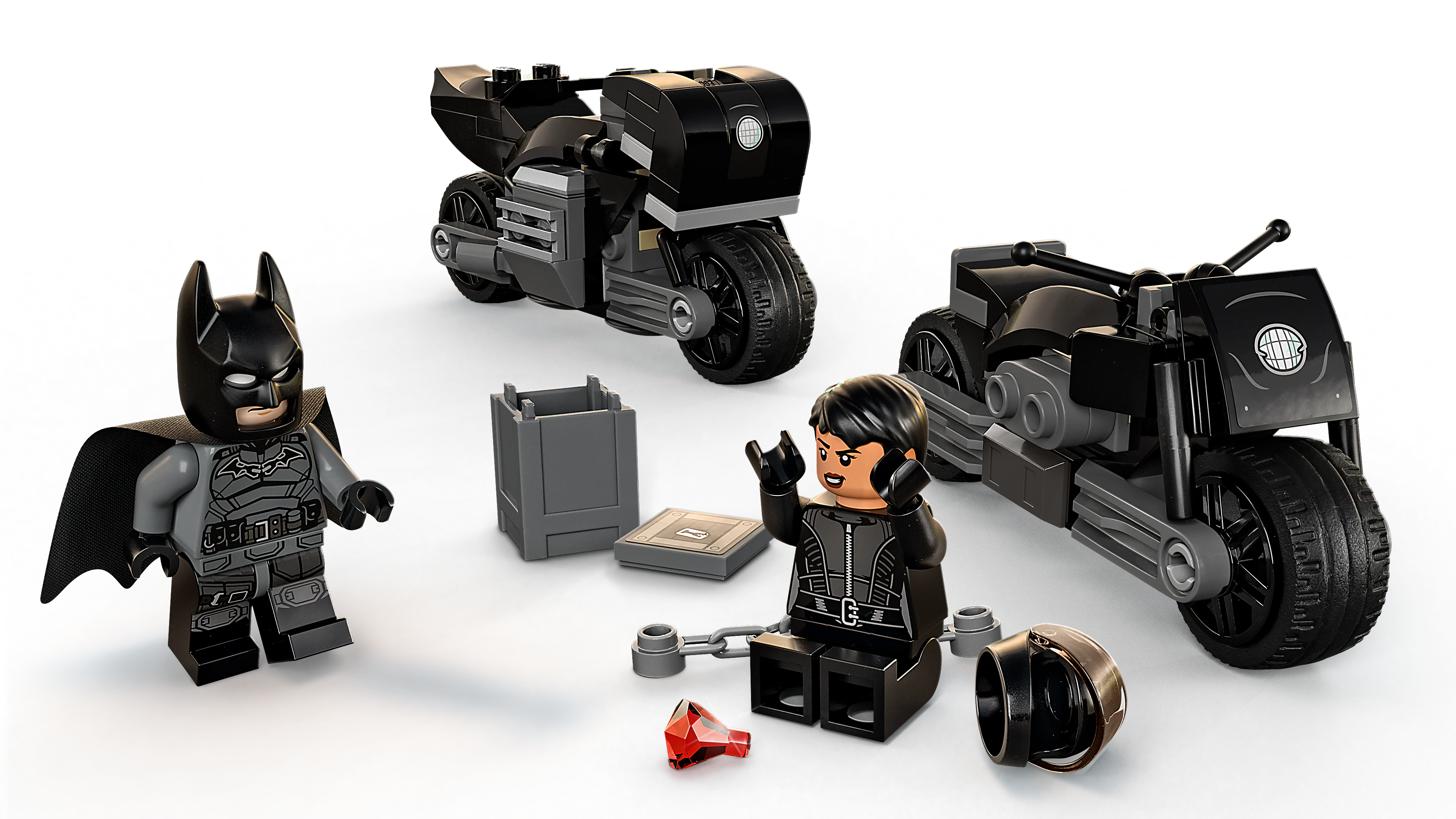 DC SUPERHERO: BAT BIKE CHASE 乐高 LEGO 76179 image 2