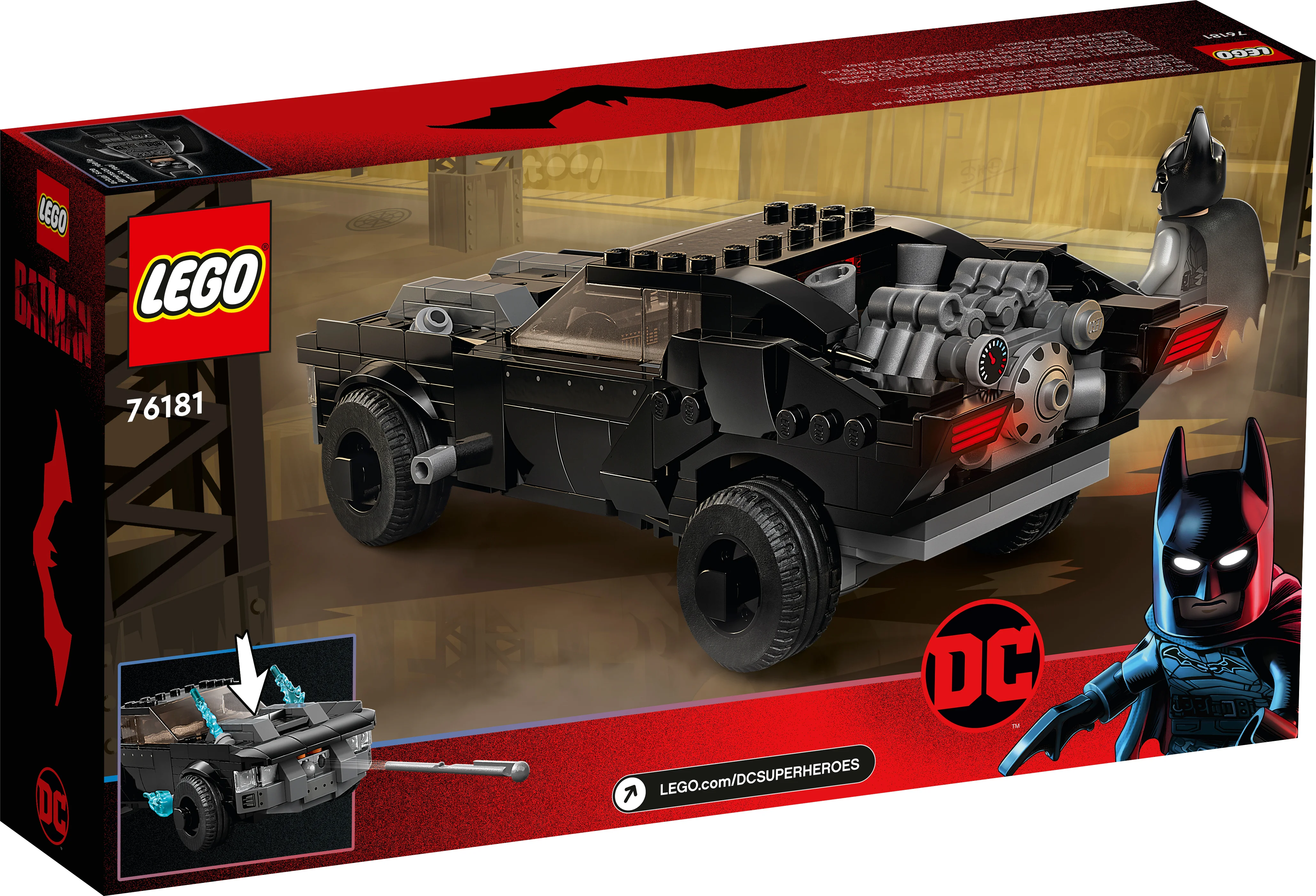 DC SUPERHERO: BAT CAR 乐高 LEGO 76181 image 6