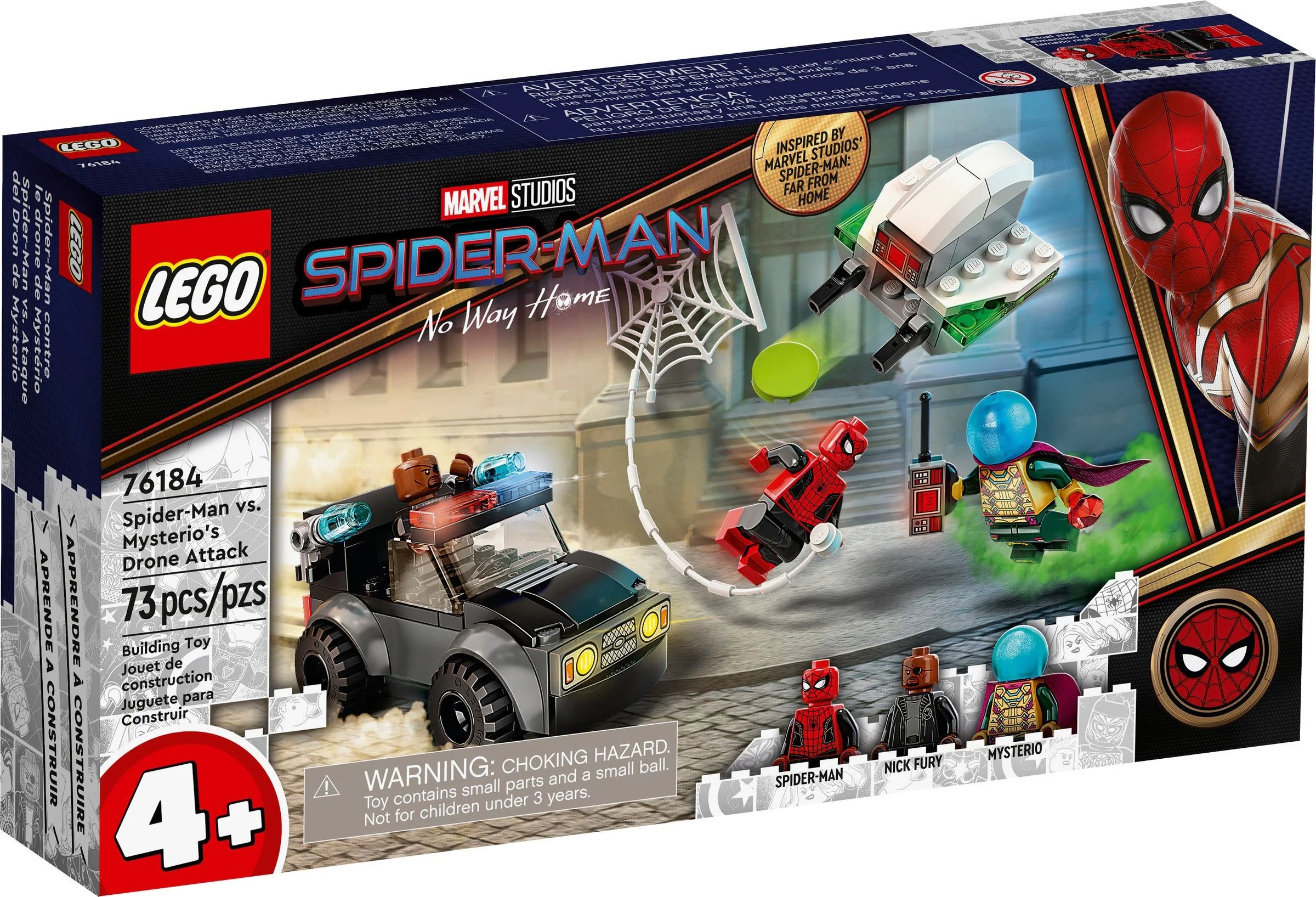 Spider-Man: Spider-Man's attack by a drone of mystics 乐高 LEGO 76184 image 1