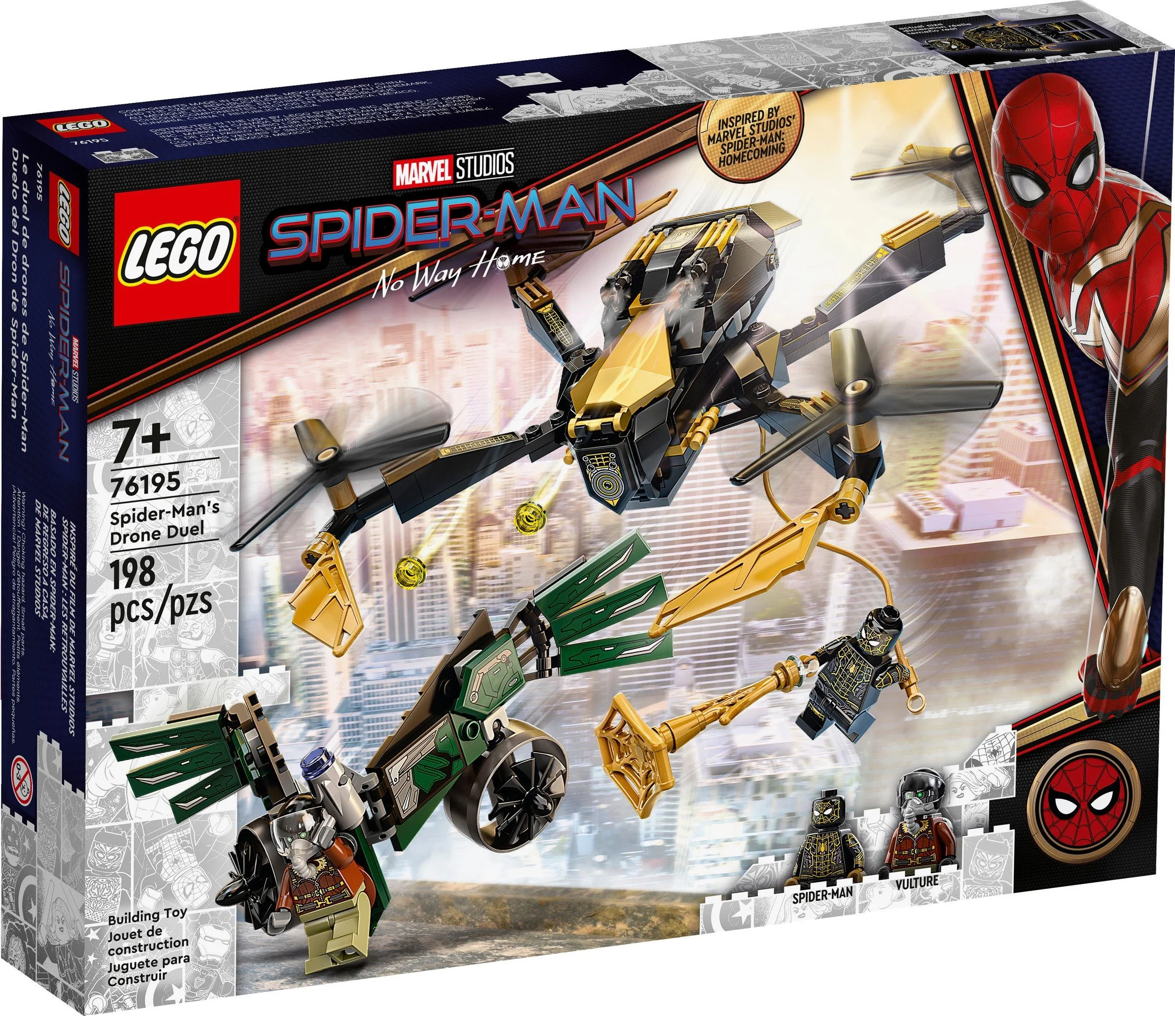 Spider-Man: Spider-Man drones against each other 乐高 LEGO 76195 image 1