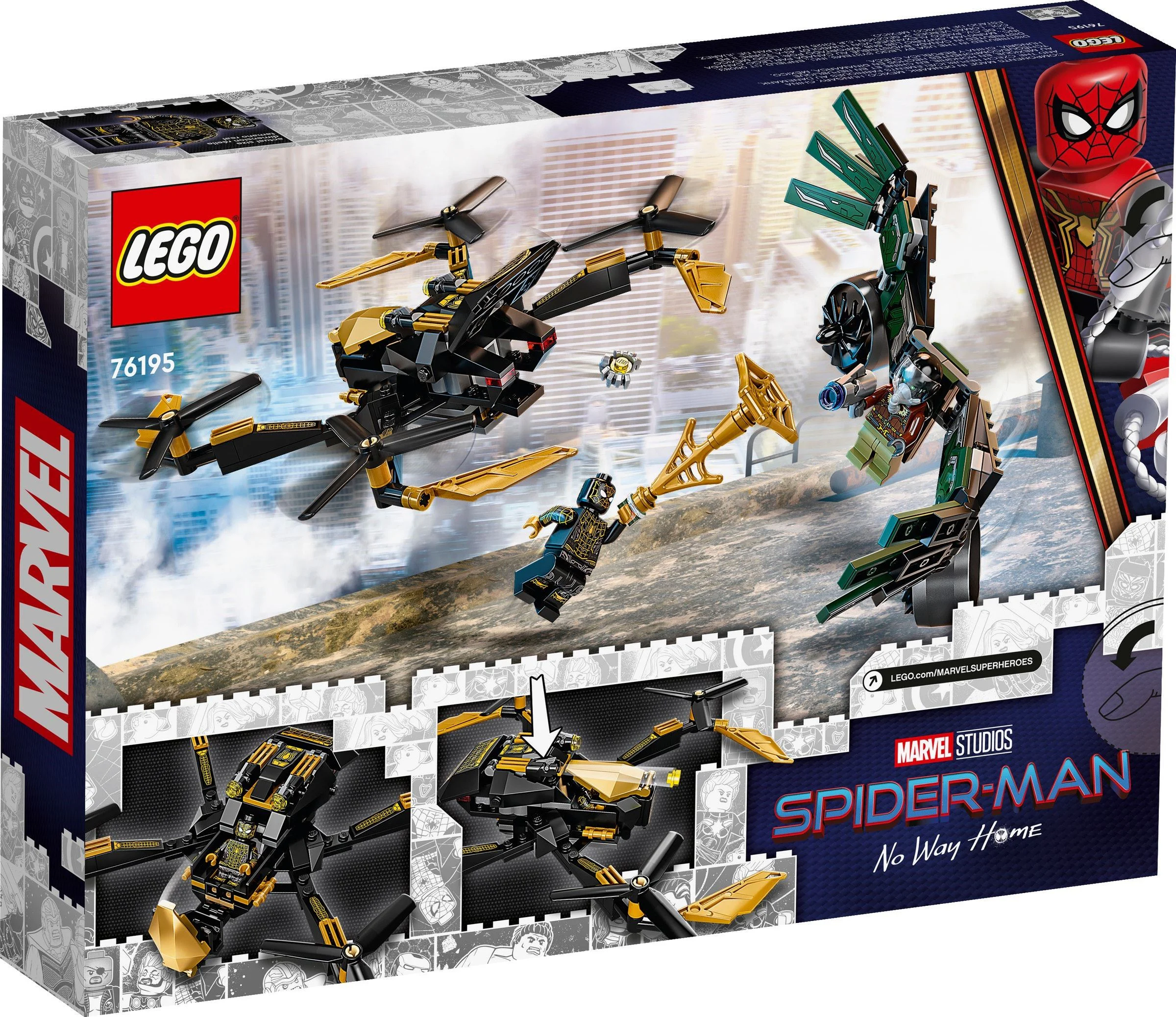 Spider-Man: Spider-Man drones against each other 乐高 LEGO 76195 image 2