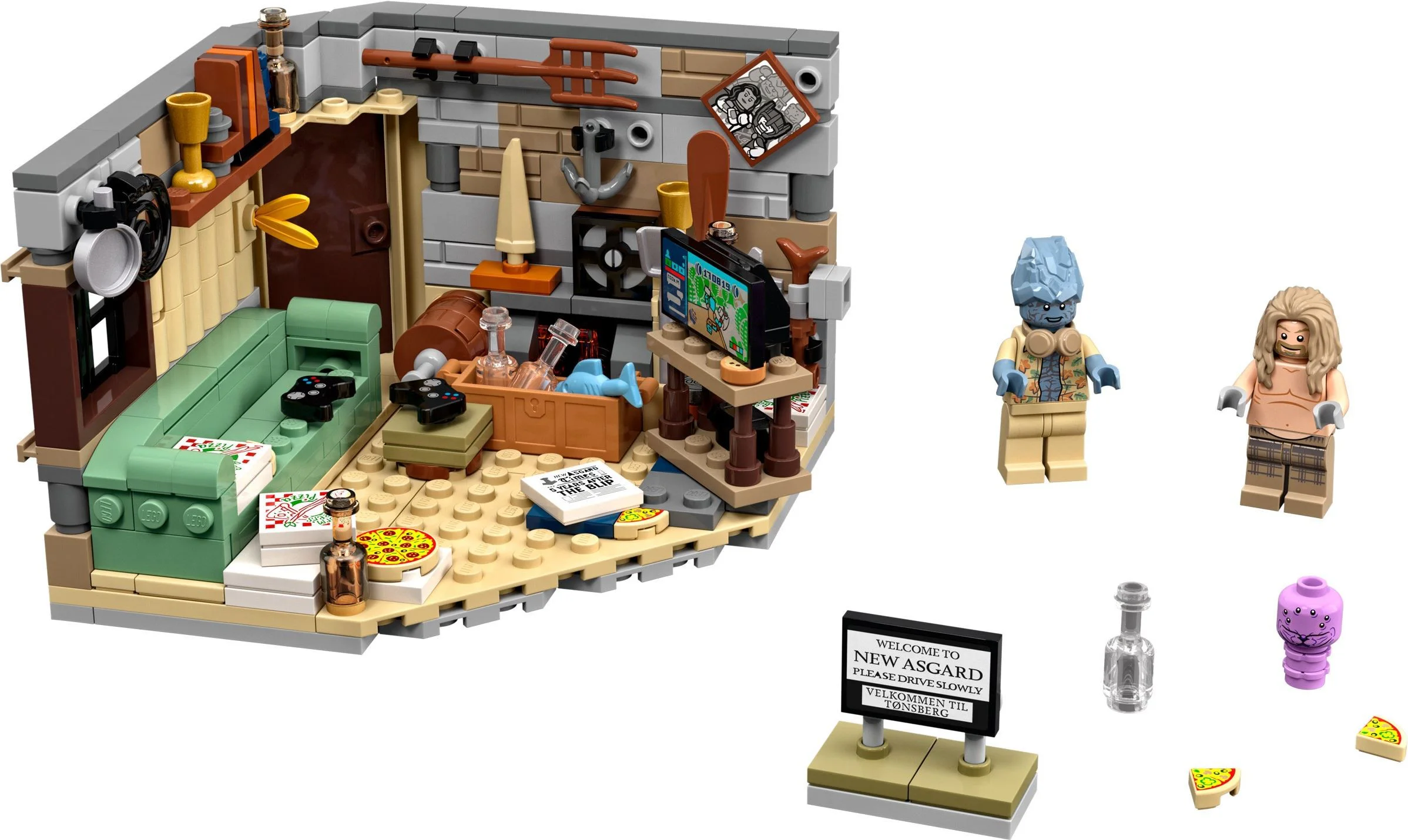 Mongway: The new Asgard of Thor 乐高 LEGO 76200