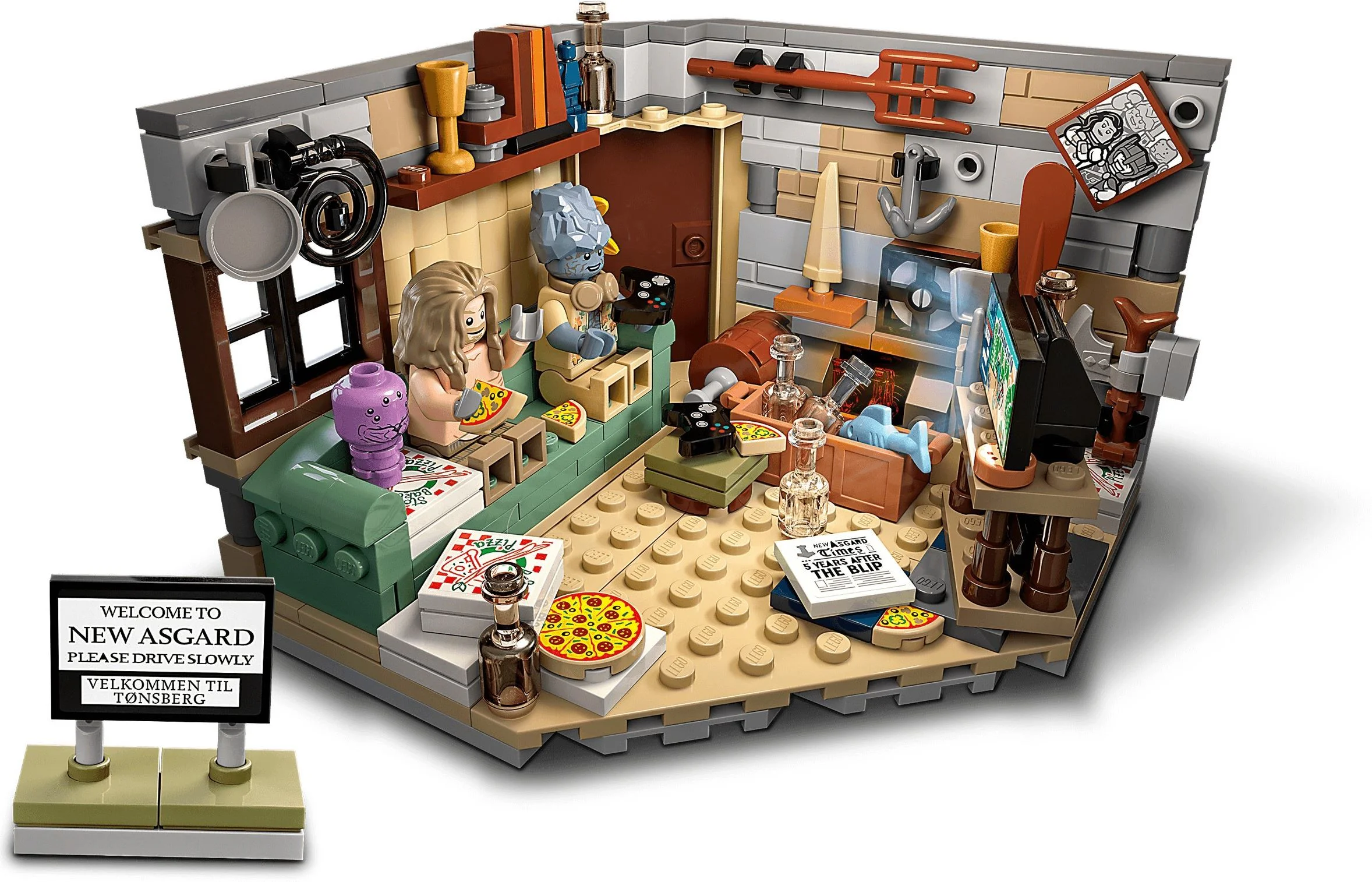 Mongway: The new Asgard of Thor 乐高 LEGO 76200 image 1