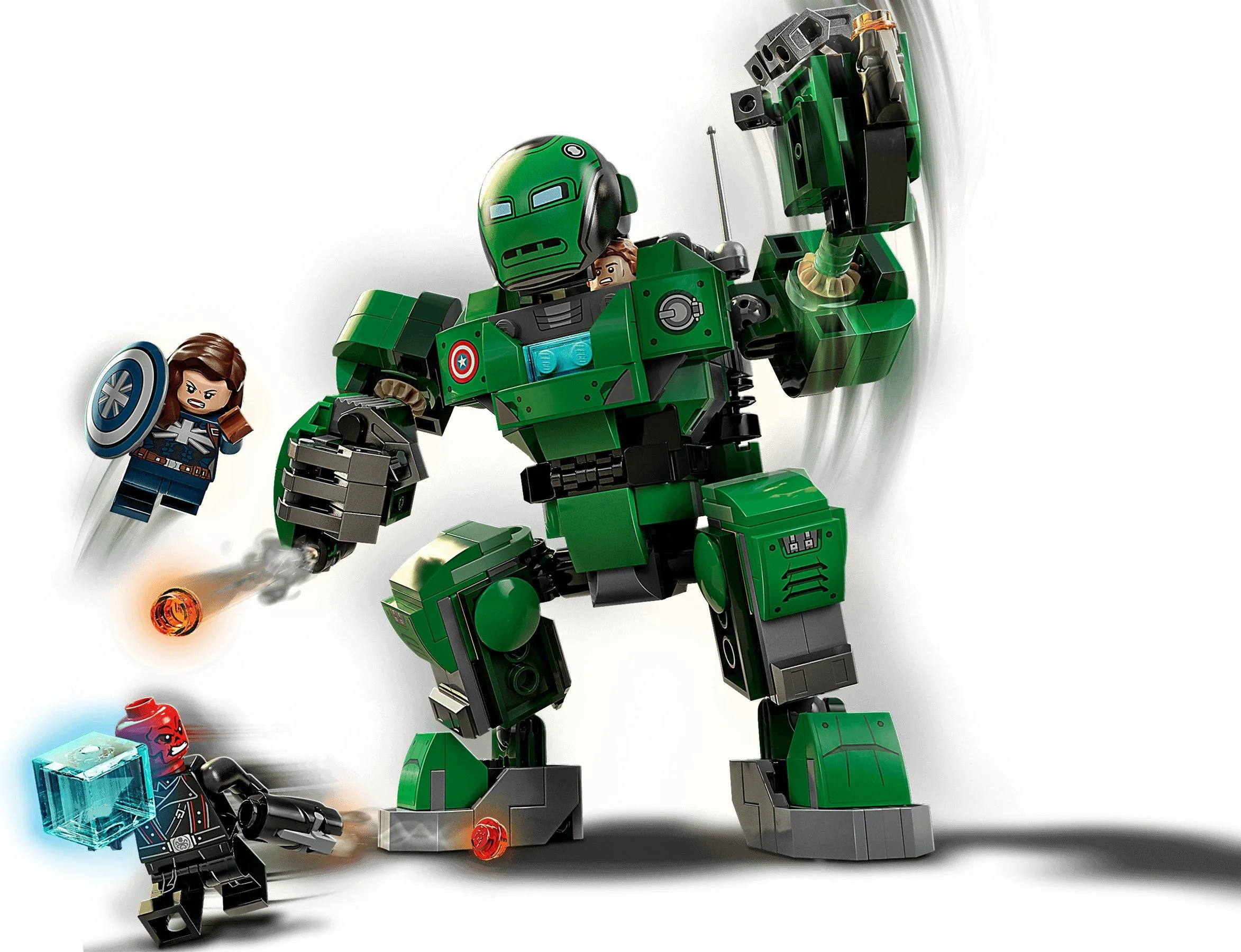 Superheroes of Manover: Captain Carter and HYDRA Sniper 乐高 LEGO 76201