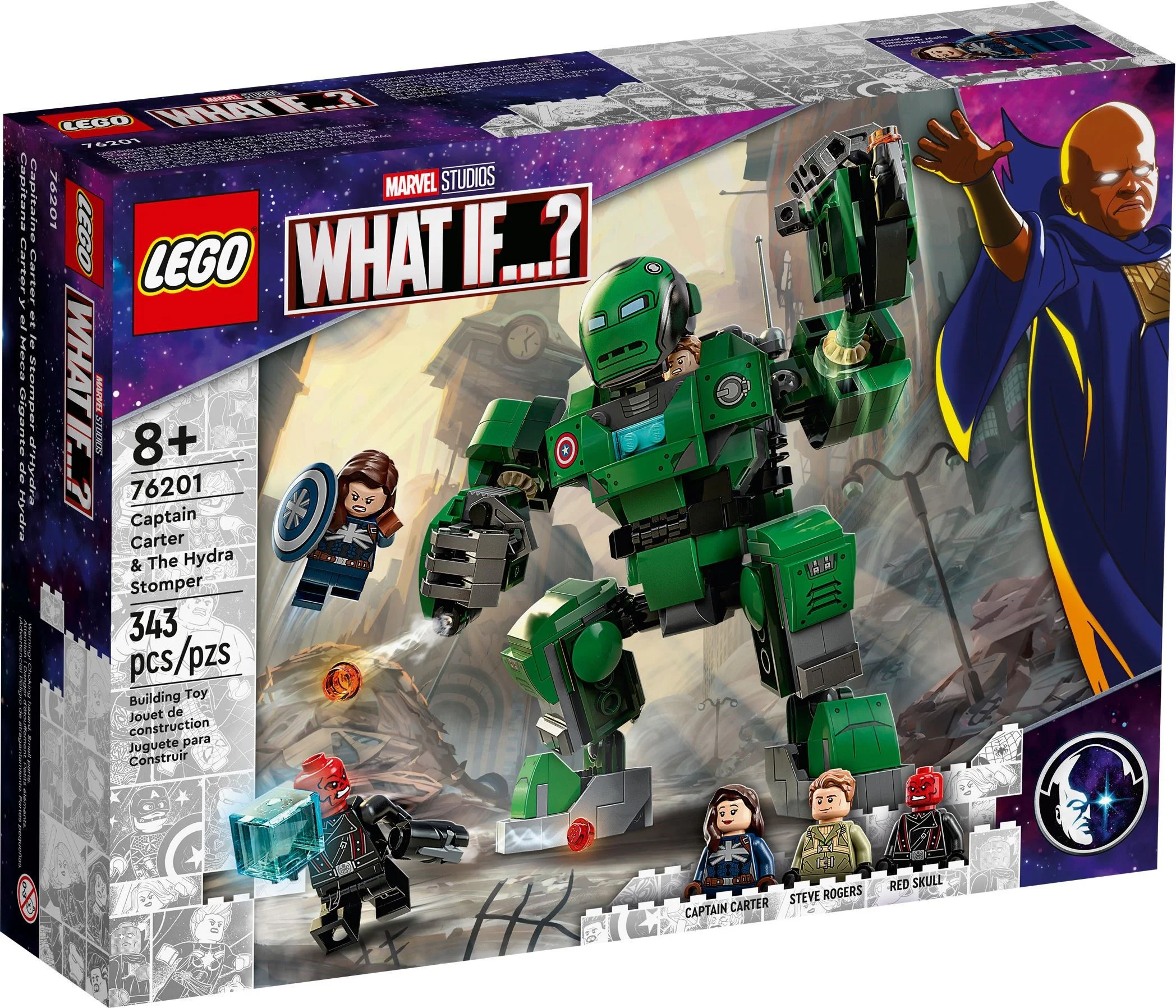 Superheroes of Manover: Captain Carter and HYDRA Sniper 乐高 LEGO 76201 image 2
