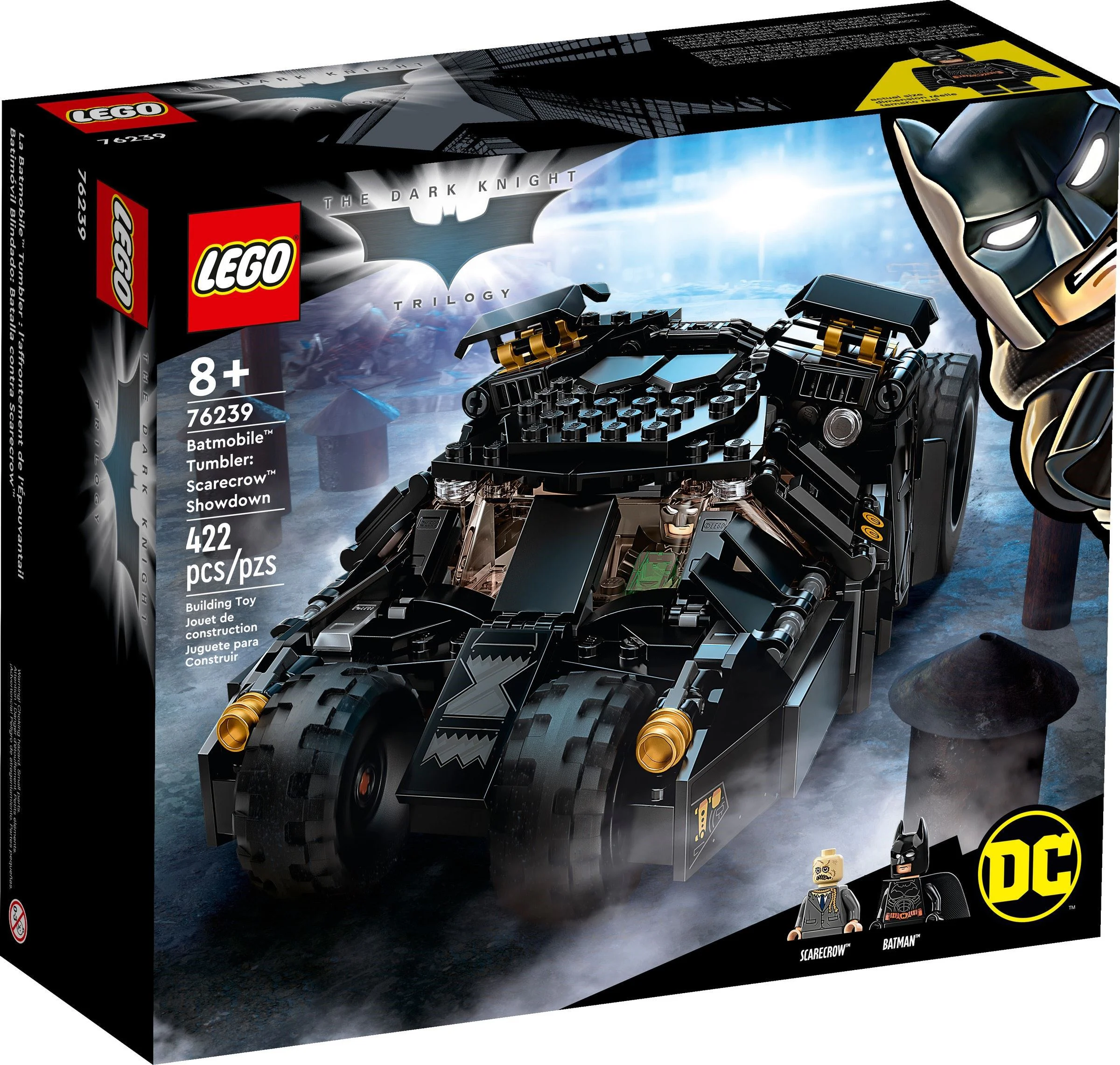 Bat Car Fighter Scarecrow 乐高 LEGO 76239 image 1