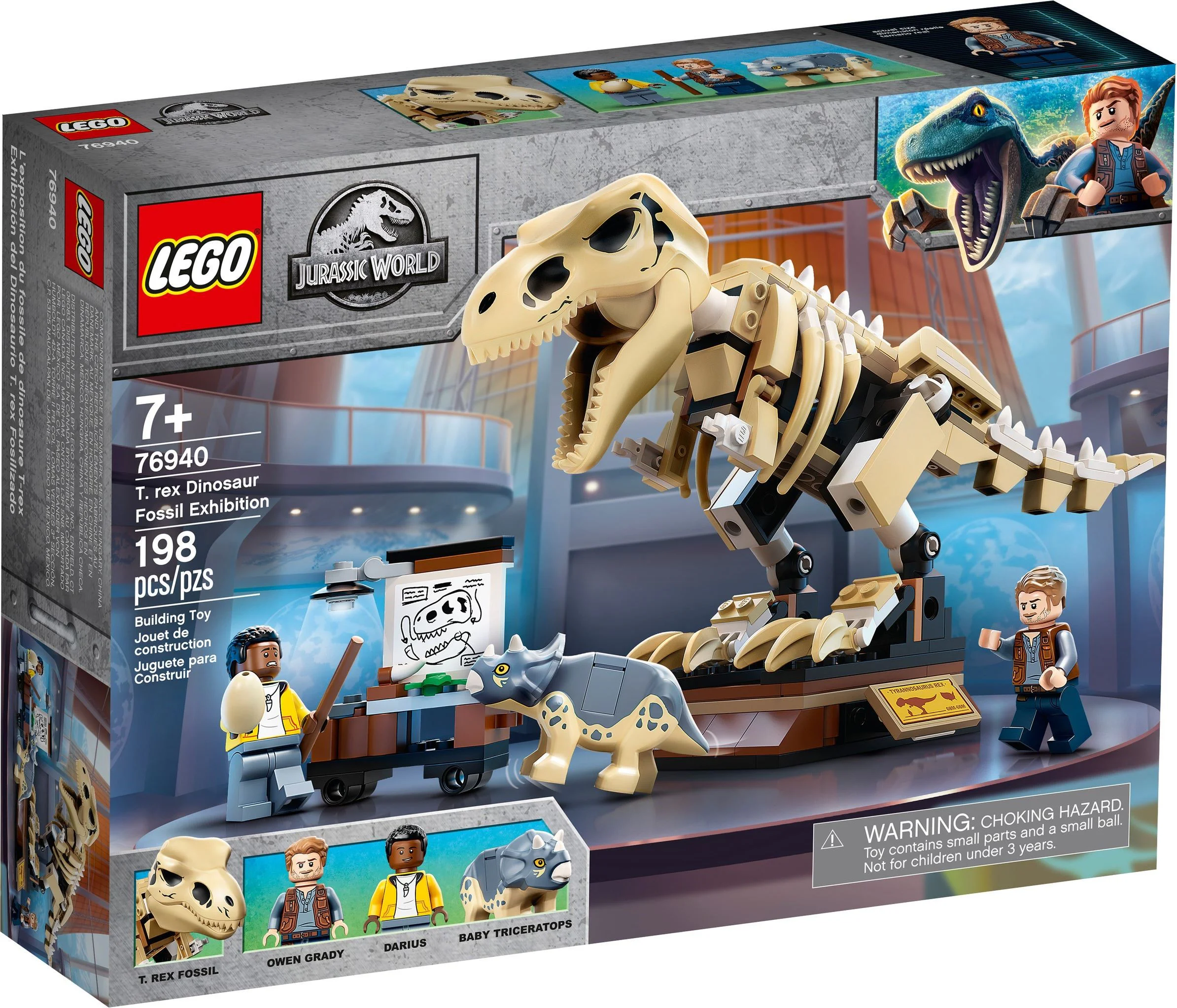 Jurassic World: Tyrannosaurus Rex Fossil Exhibition 60132 image 1