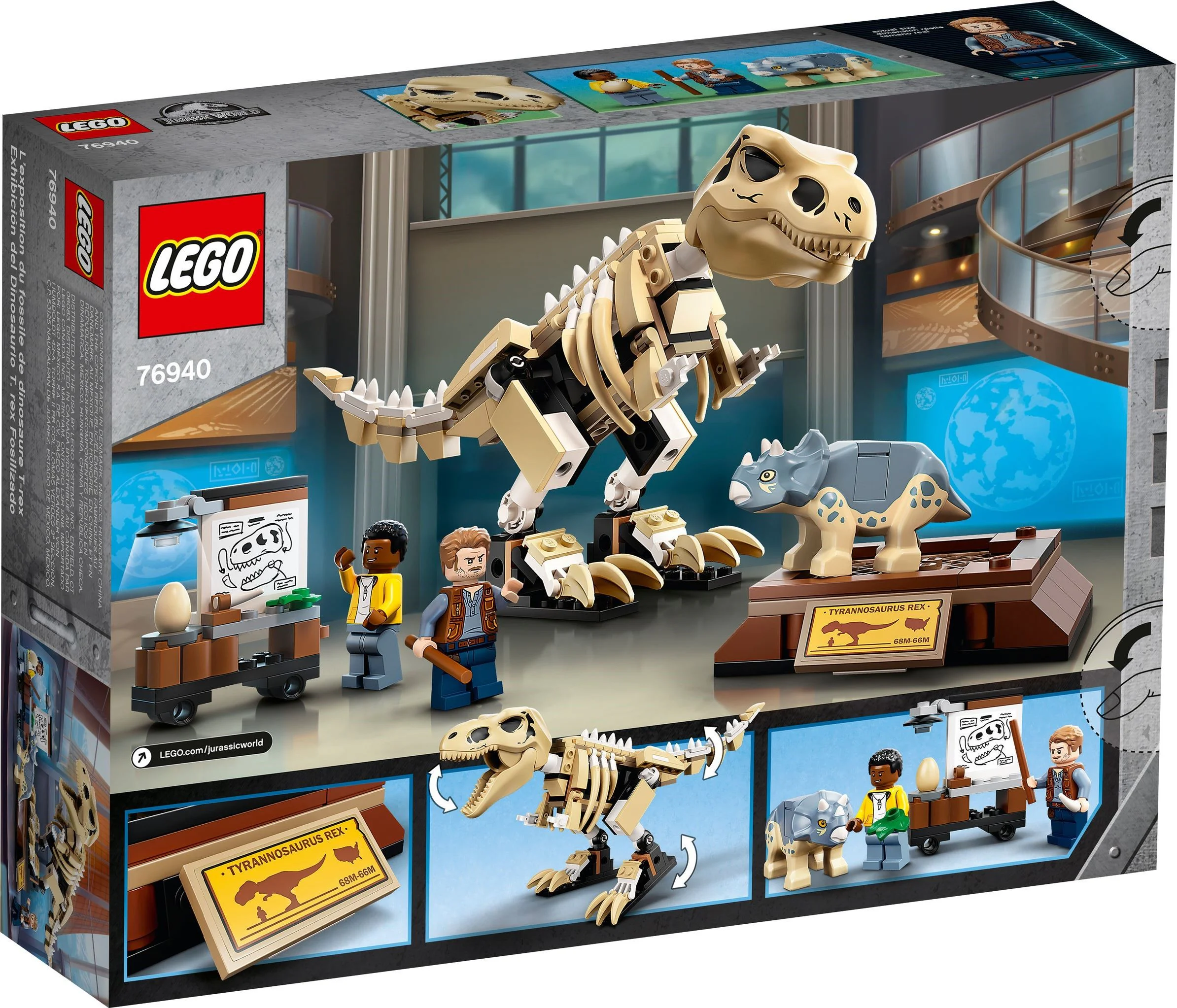 Jurassic World: Tyrannosaurus Rex Fossil Exhibition 60132 image 12