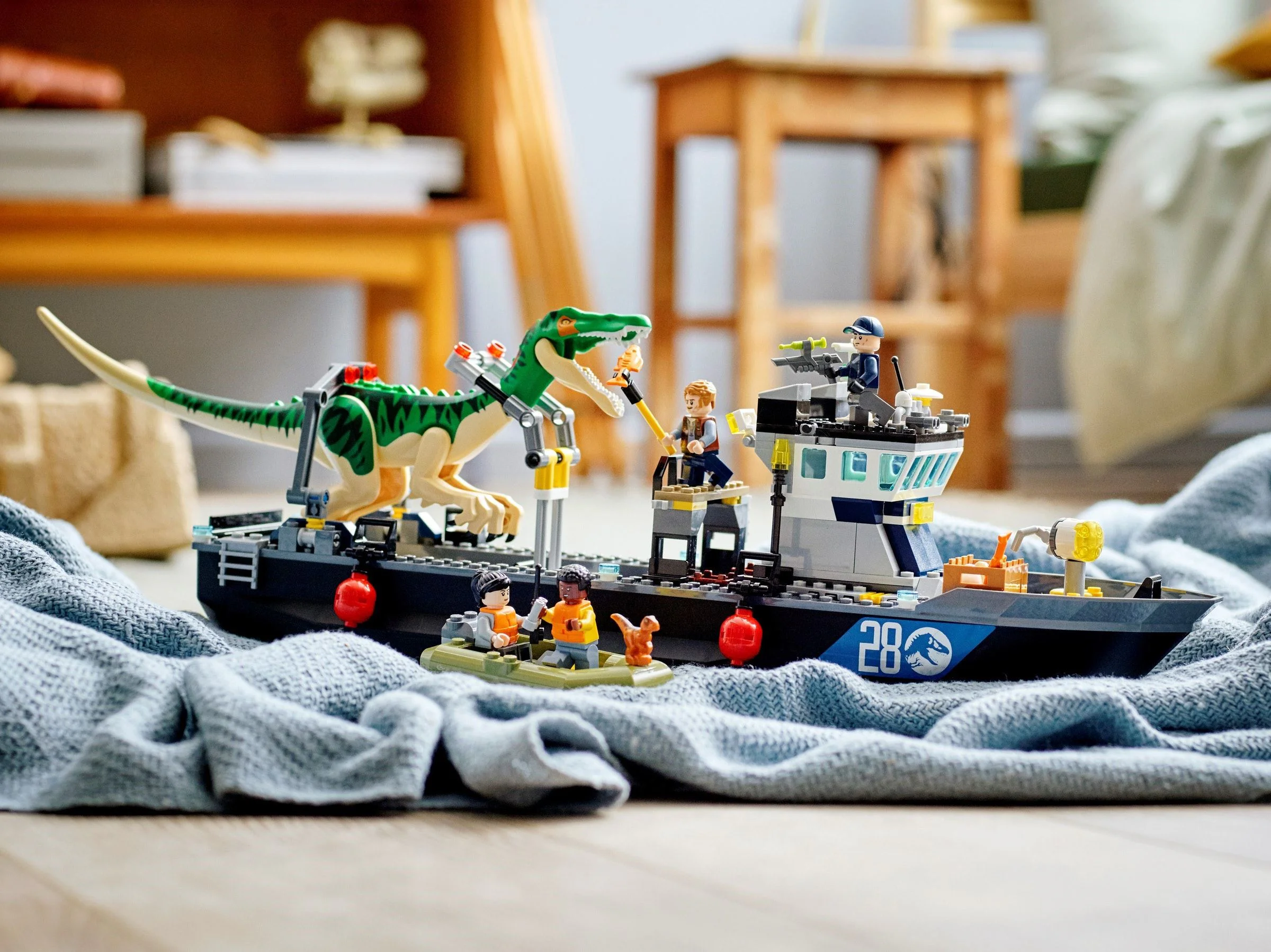 Jurassic World: T-Rex Transport Ship Breaks Loose 双象 SX 6100 image 10