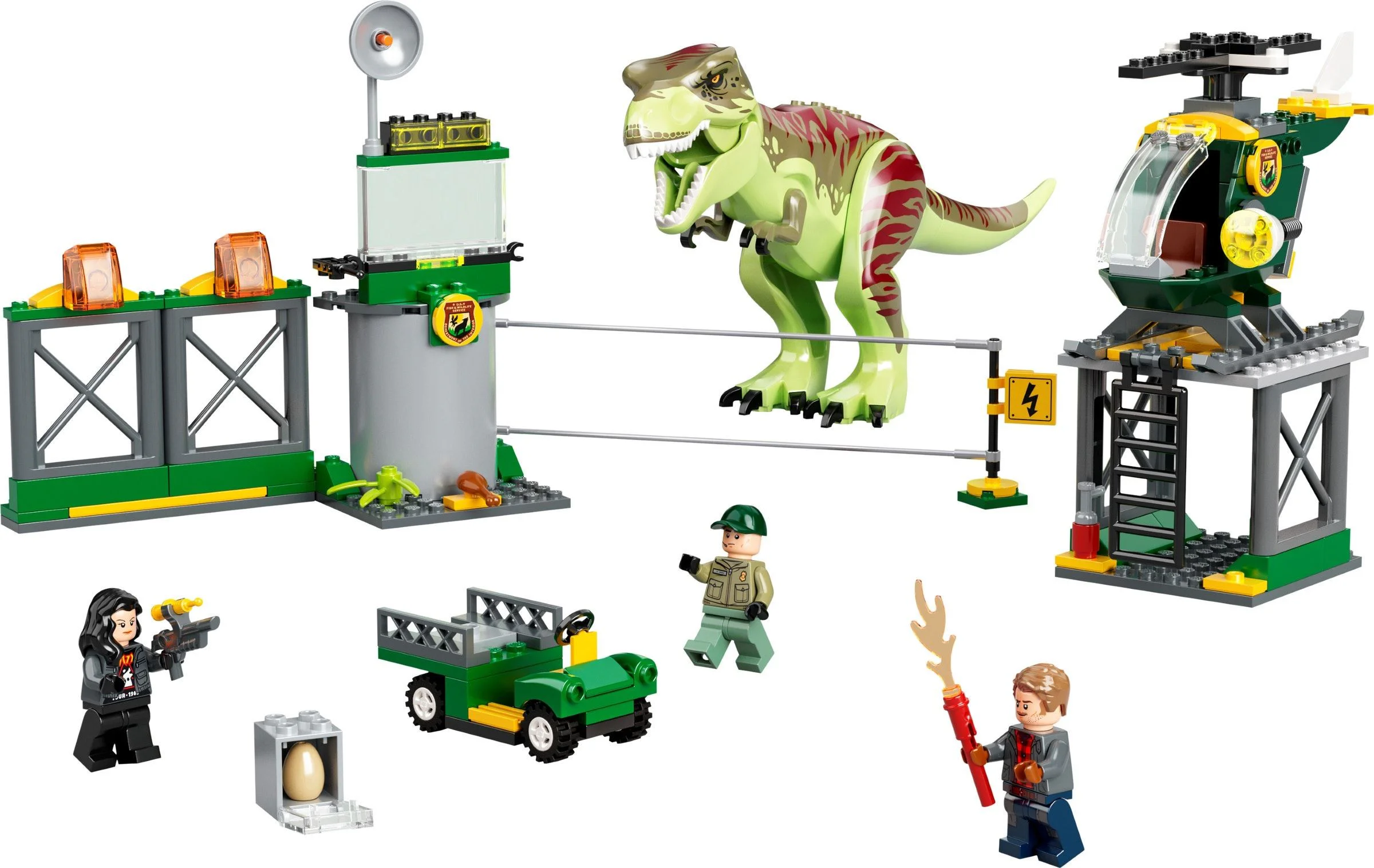 Jurassic World: The Monarch Runaway 乐高 LEGO 76944