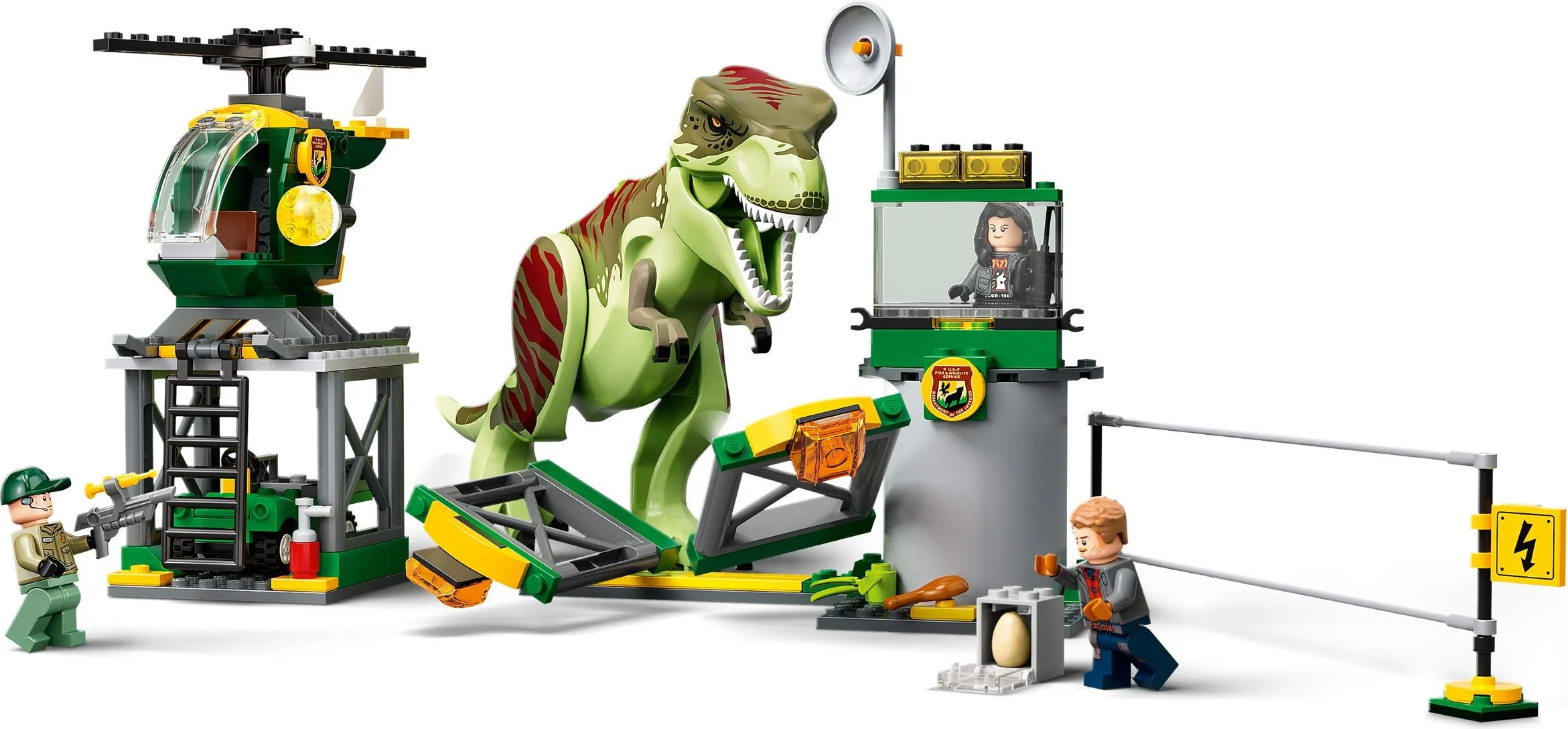 Jurassic World: The Monarch Runaway 乐高 LEGO 76944 image 1