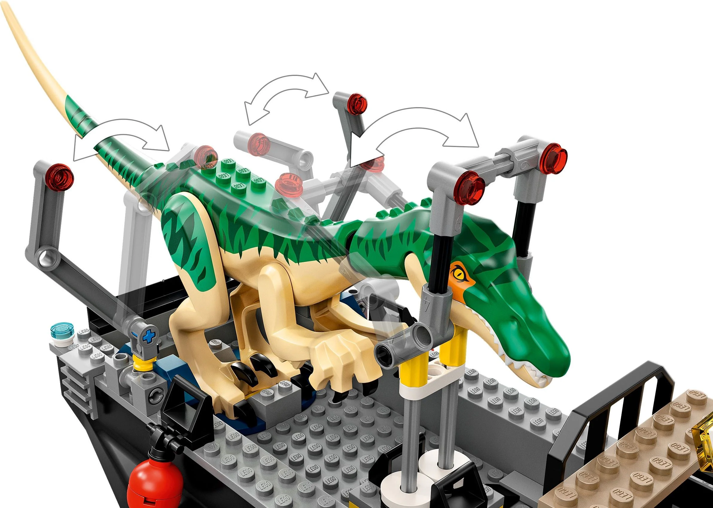 Jurassic World: T-Rex Transport Ship Breaks Loose 双象 SX 6100 image 13