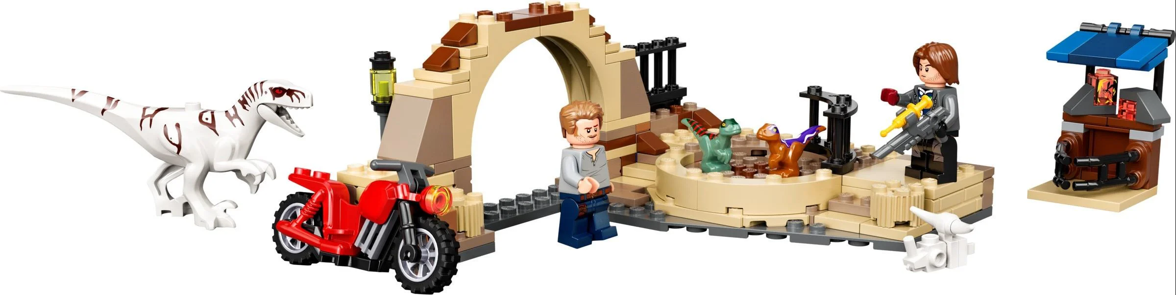 Jurassic World: Brutal Dragons: Motorcycle Chase 乐高 LEGO 76945