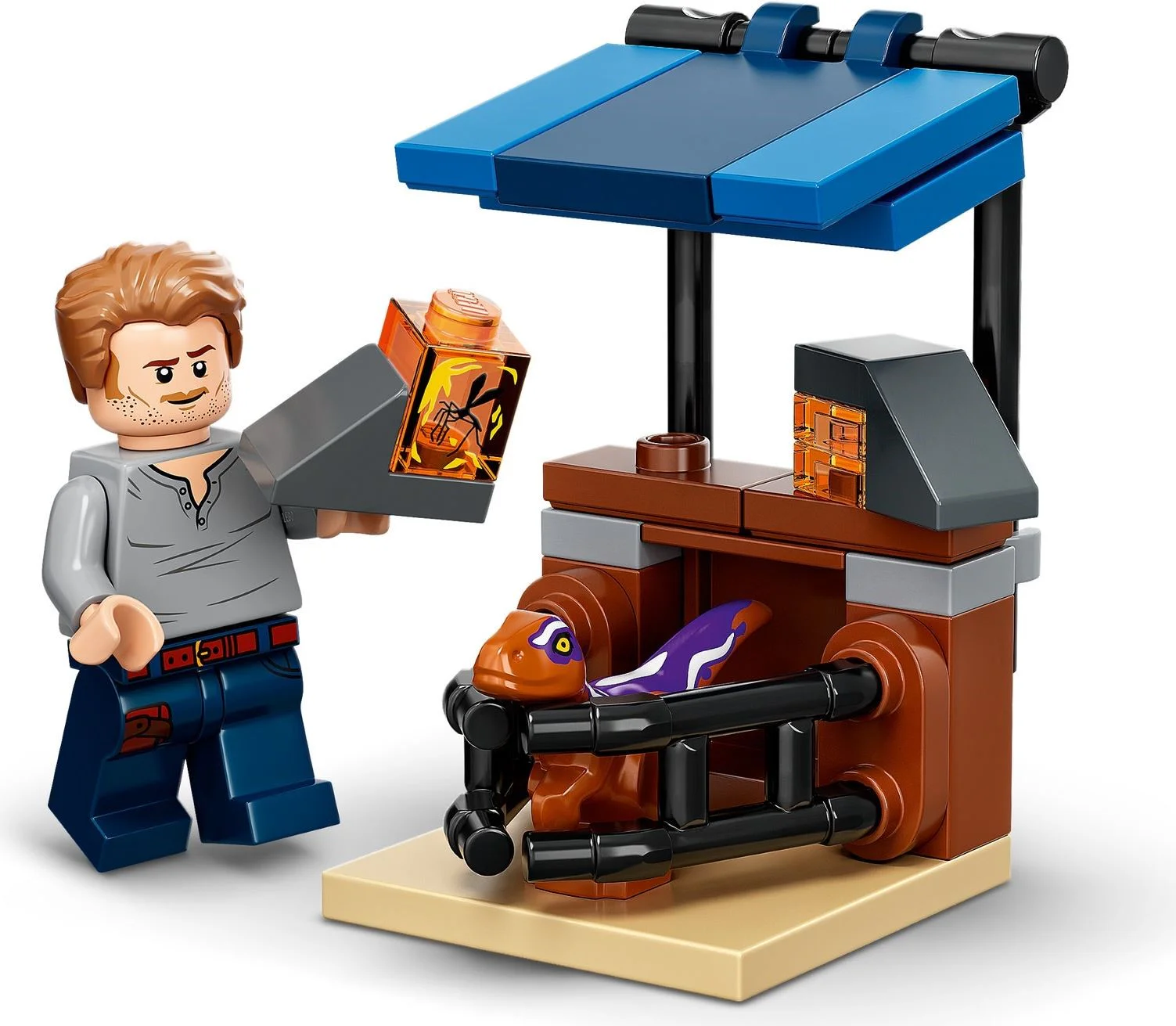 Jurassic World: Brutal Dragons: Motorcycle Chase 乐高 LEGO 76945 image 2